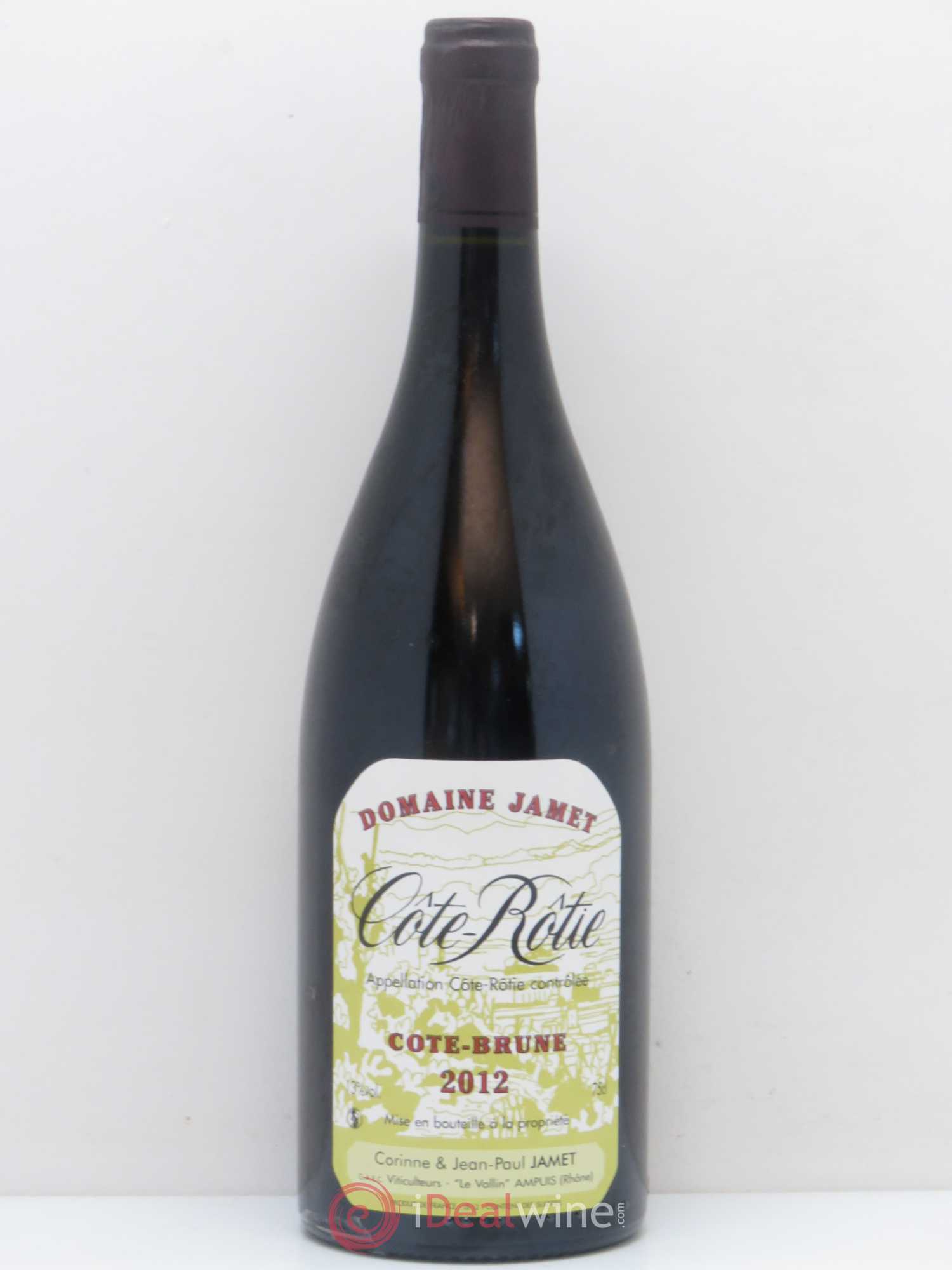 Côte-Rôtie Côte Brune Jamet (Domaine) 2012 - Lot de 1 bouteille - 0