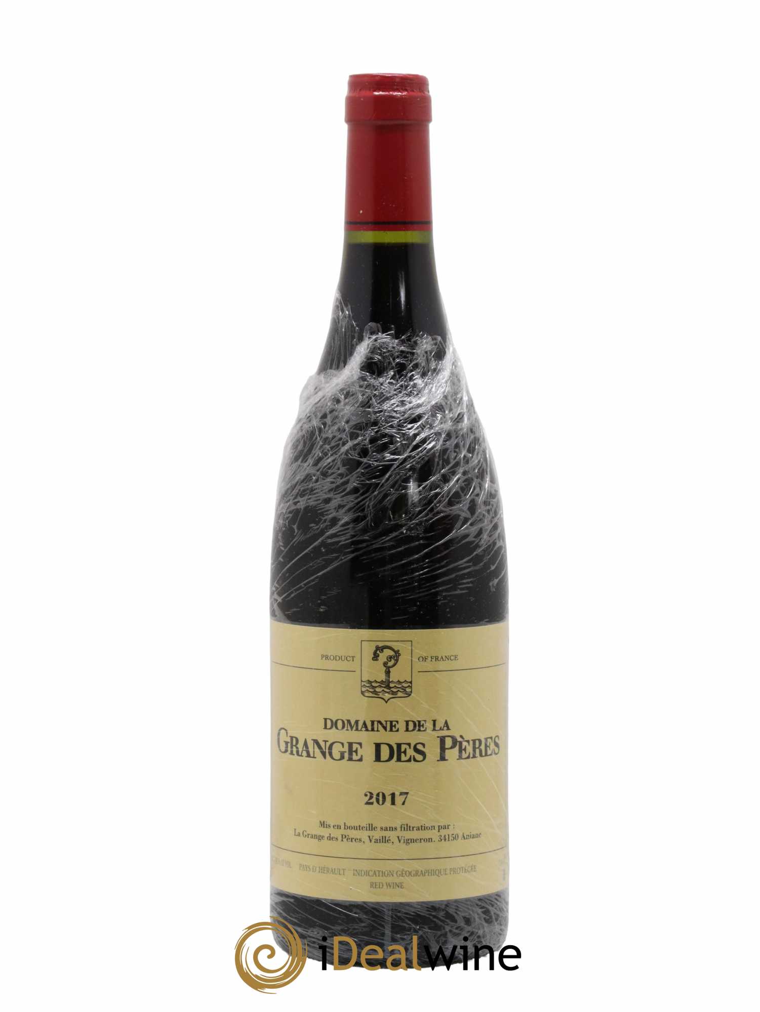 Pays d'Hérault Grange des Pères Laurent Vaillé 2017 - Lot de 1 bouteille - 0