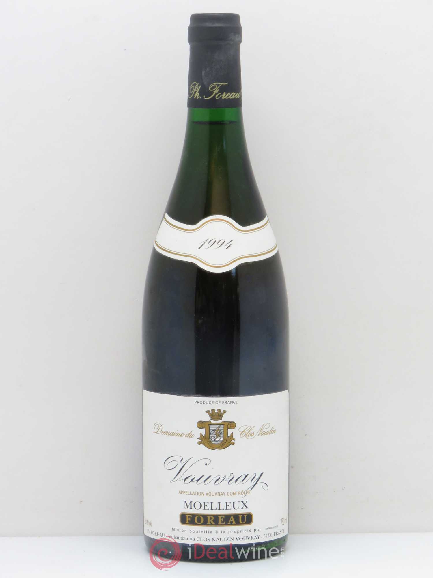 Vouvray Moelleux Clos Naudin - Philippe Foreau 1994 - Lotto di 1 bottiglia - 0