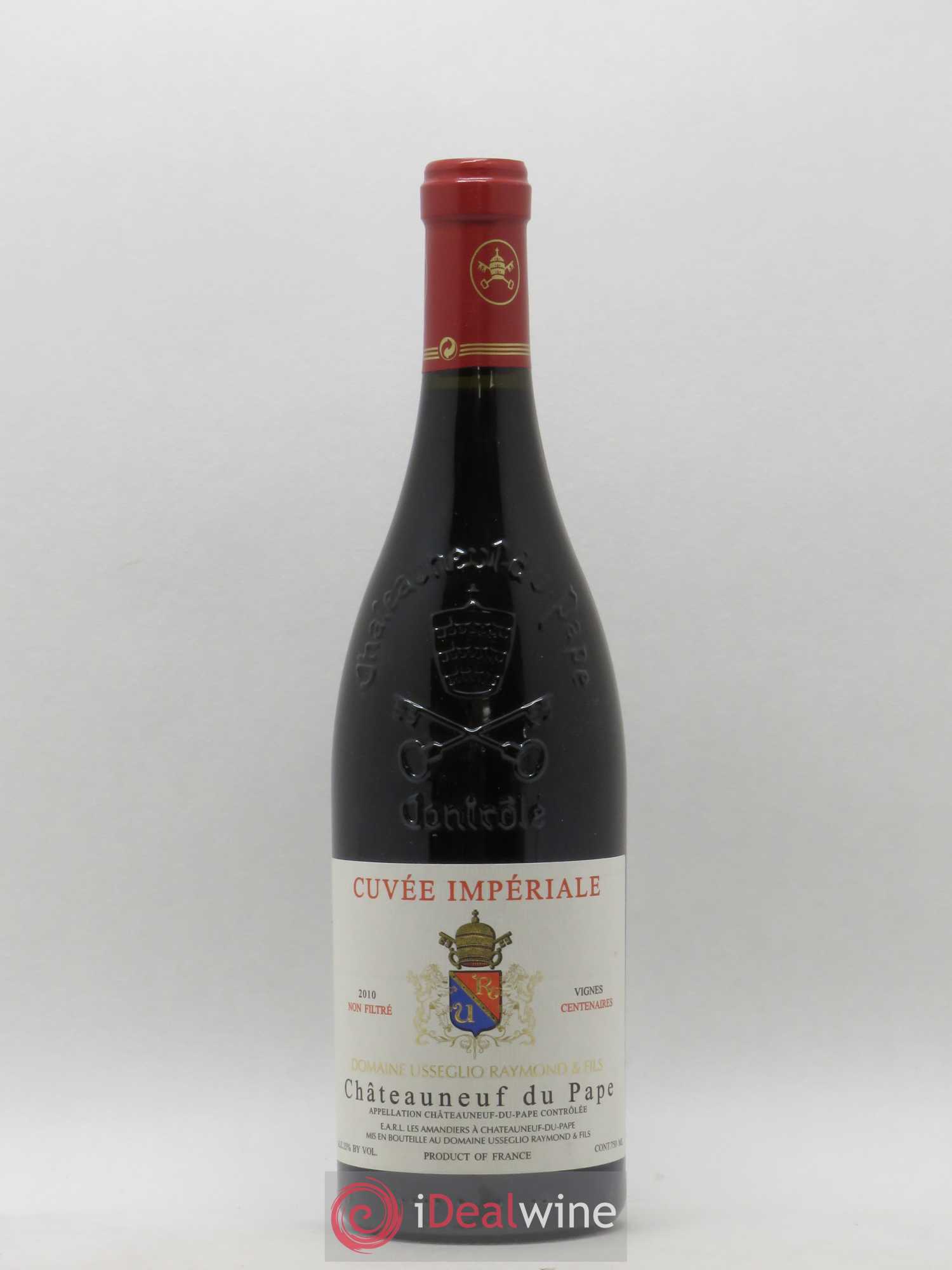 Châteauneuf-du-Pape Cuvée Impériale Raymond Usseglio & Fils (Domaine) 2010 - Lot de 1 bouteille - 0