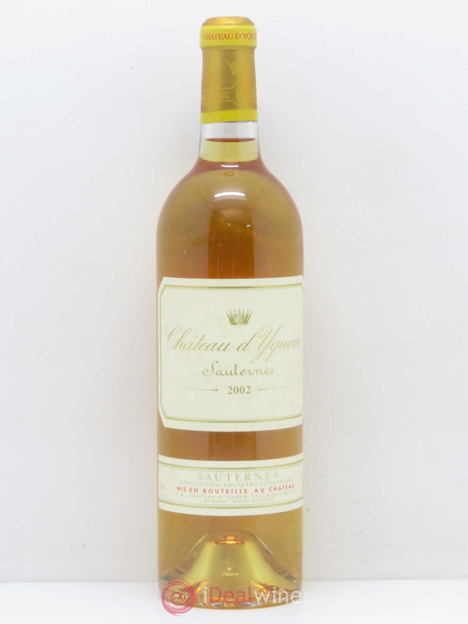 Château d' Yquem 1er Cru Classé Supérieur 2002 - Lotto di 1 bottiglia - 0