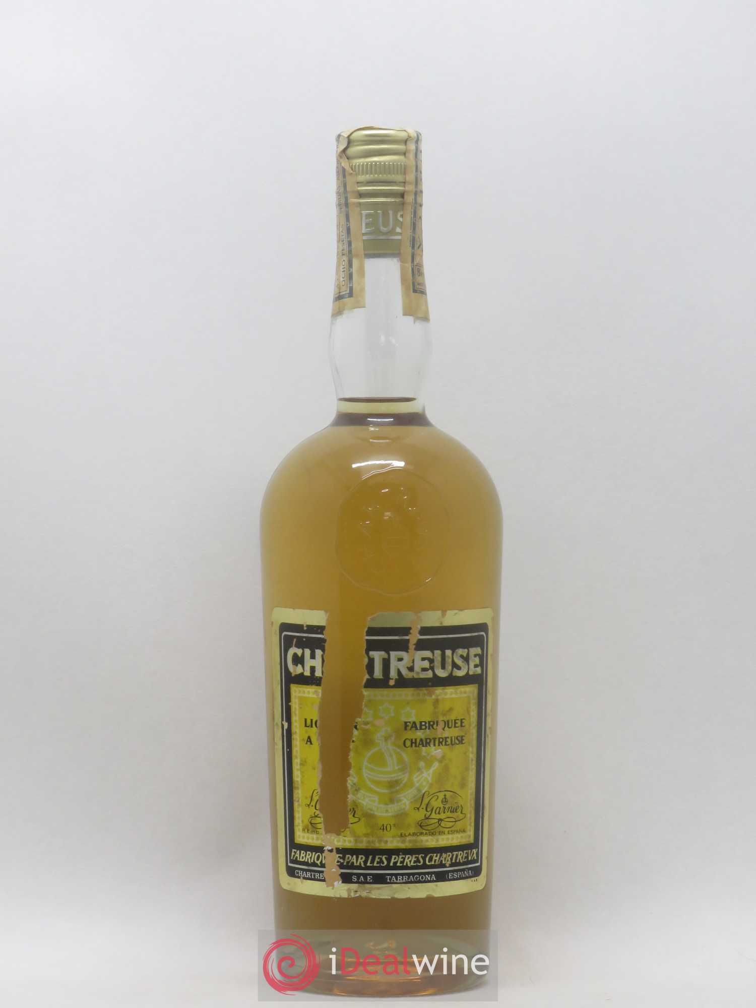Chartreuse Tarragone Jaune Pères Chartreux 73-85 Début de Période - Lot de 1 bouteille - 0