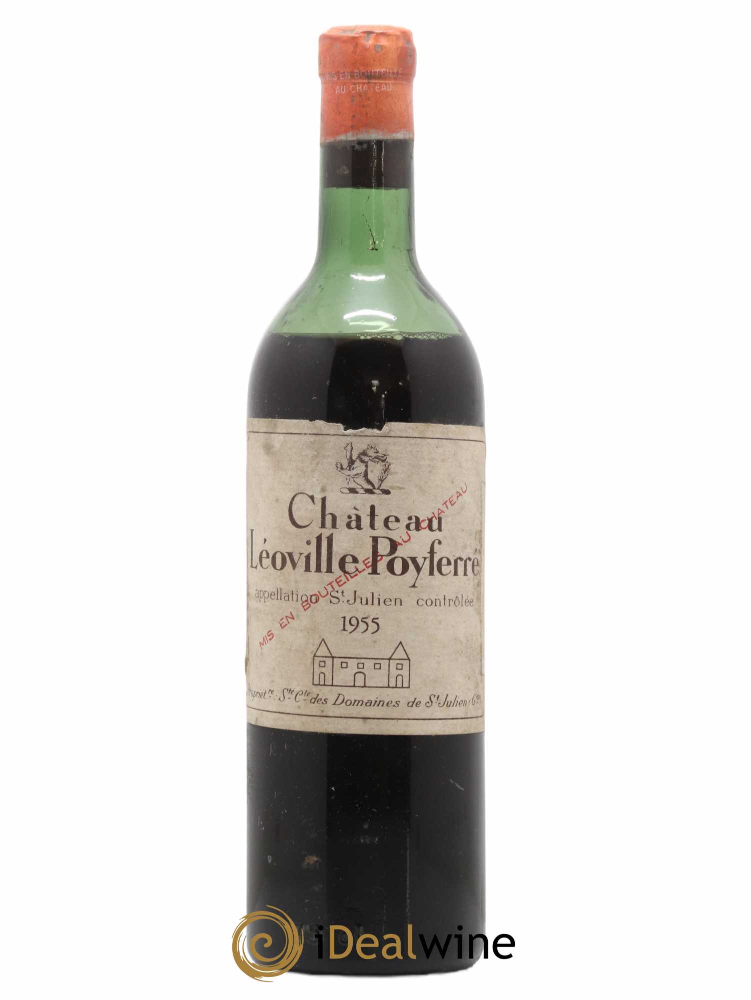 Château Léoville Poyferré 2ème Grand Cru Classé 1955 - Lot de 1 bouteille - 0