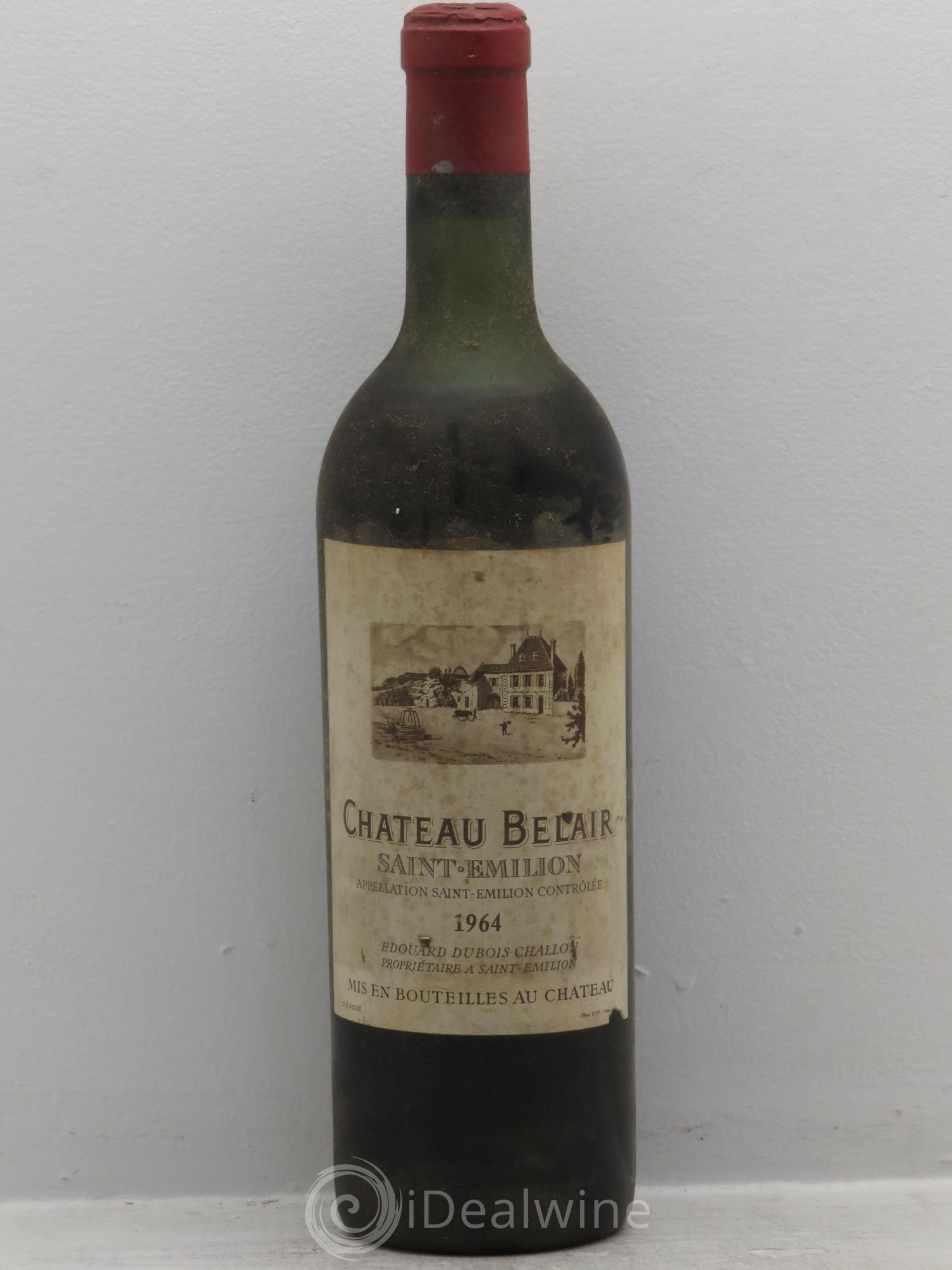 Château Belair (Belair-Monange) 1er Grand Cru Classé B 1964 - Lot de 1 bouteille - 0