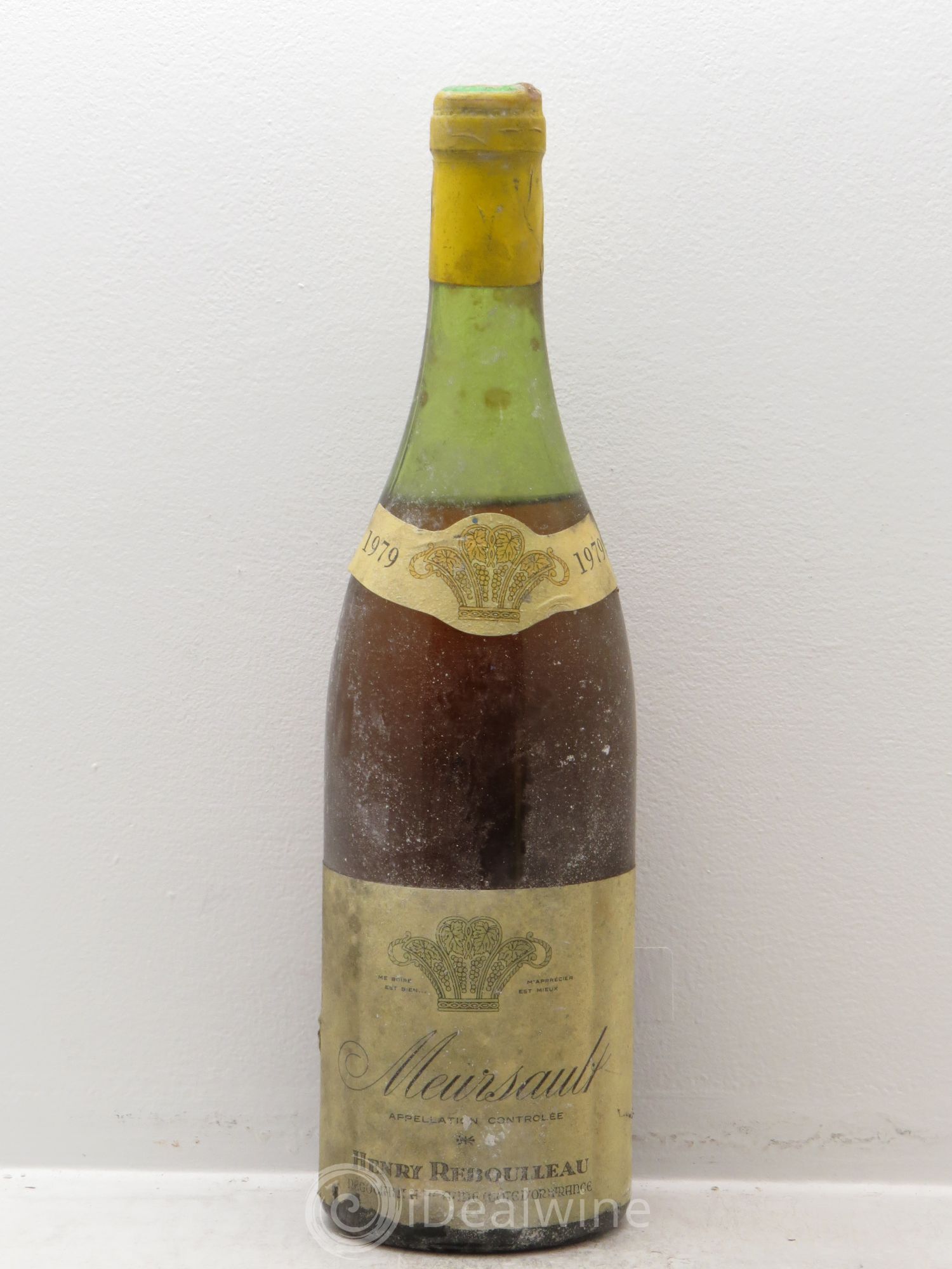Meursault Reboulleau (sans prix de réserve) 1979 - Lot de 1 bouteille - 0