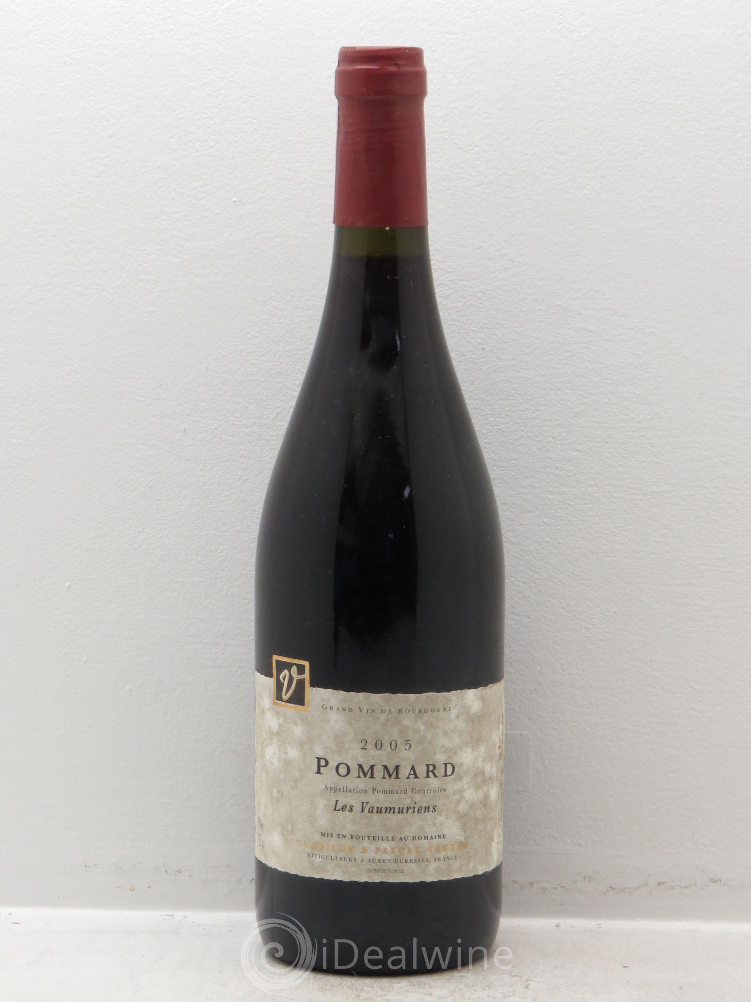 Pommard Les Vaumuriens -Domaine Vecten 2005 - Lot de 6 bouteilles - 0