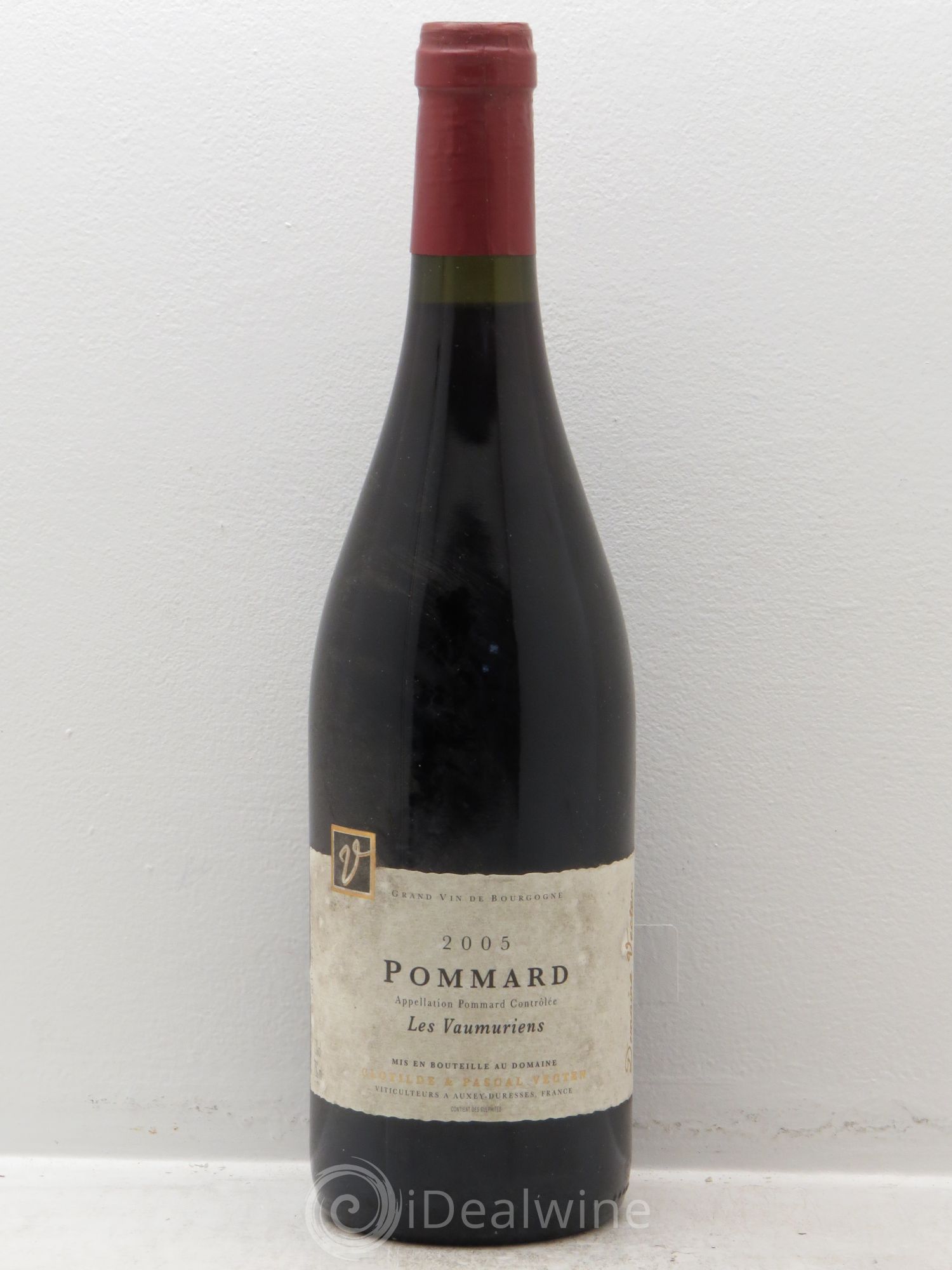 Pommard Les Vaumuriens -Domaine Vecten 2005 - Lot de 1 bouteille - 0