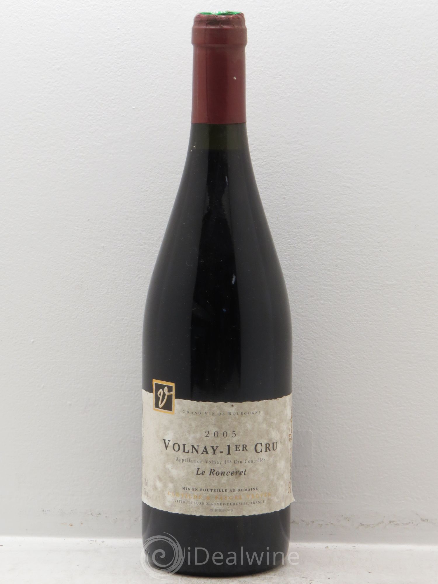 Volnay 1er Cru Domaine Vecten 2005 - Lot de 6 bouteilles - 0