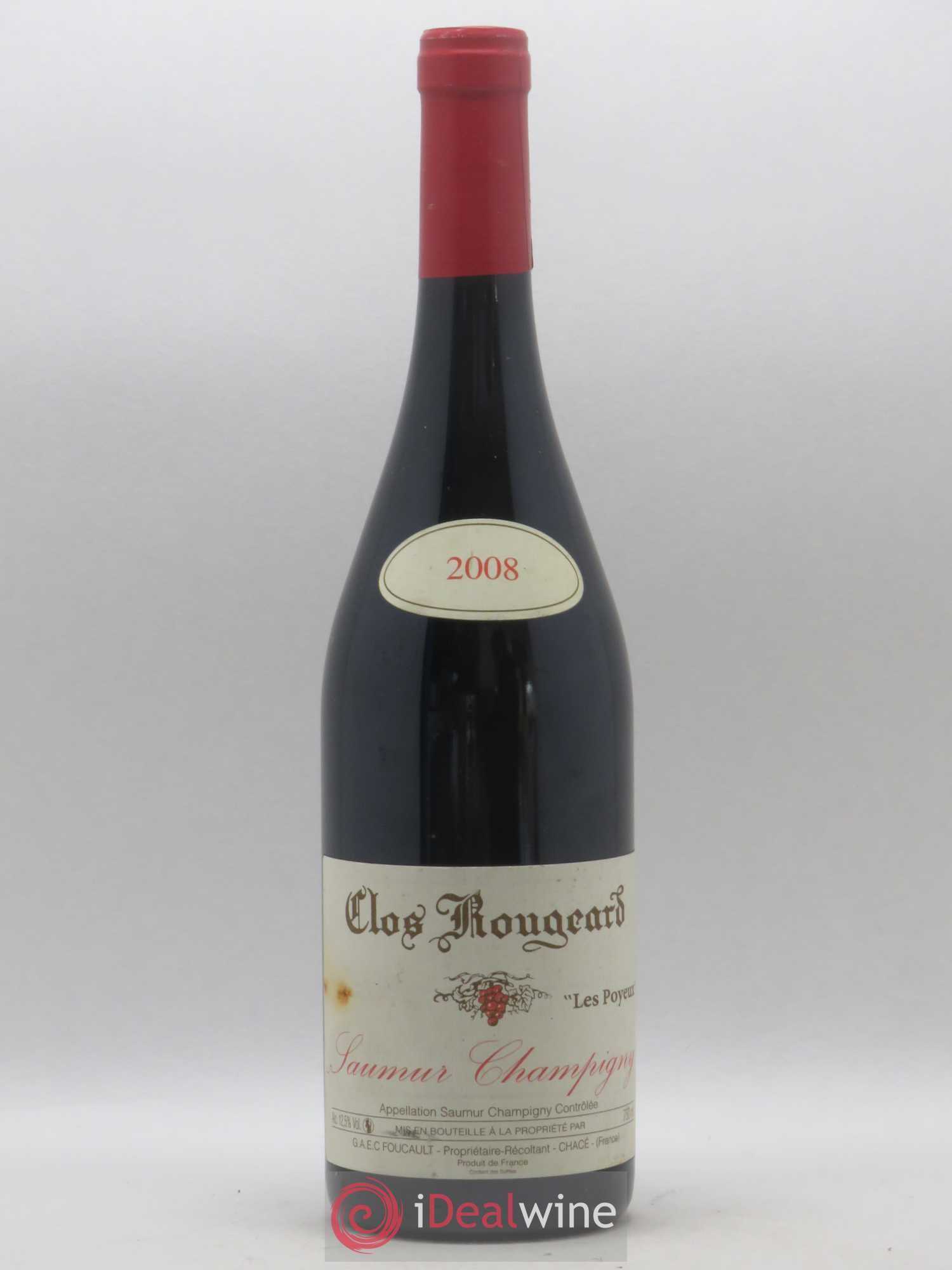 Saumur-Champigny Les Poyeux Clos Rougeard 2008 - Lot de 1 bouteille - 0