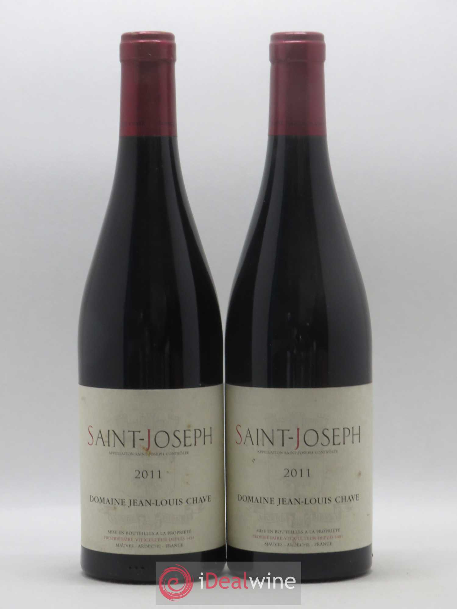 Saint-Joseph Jean-Louis Chave 2011 - Lot de 2 bouteilles - 0