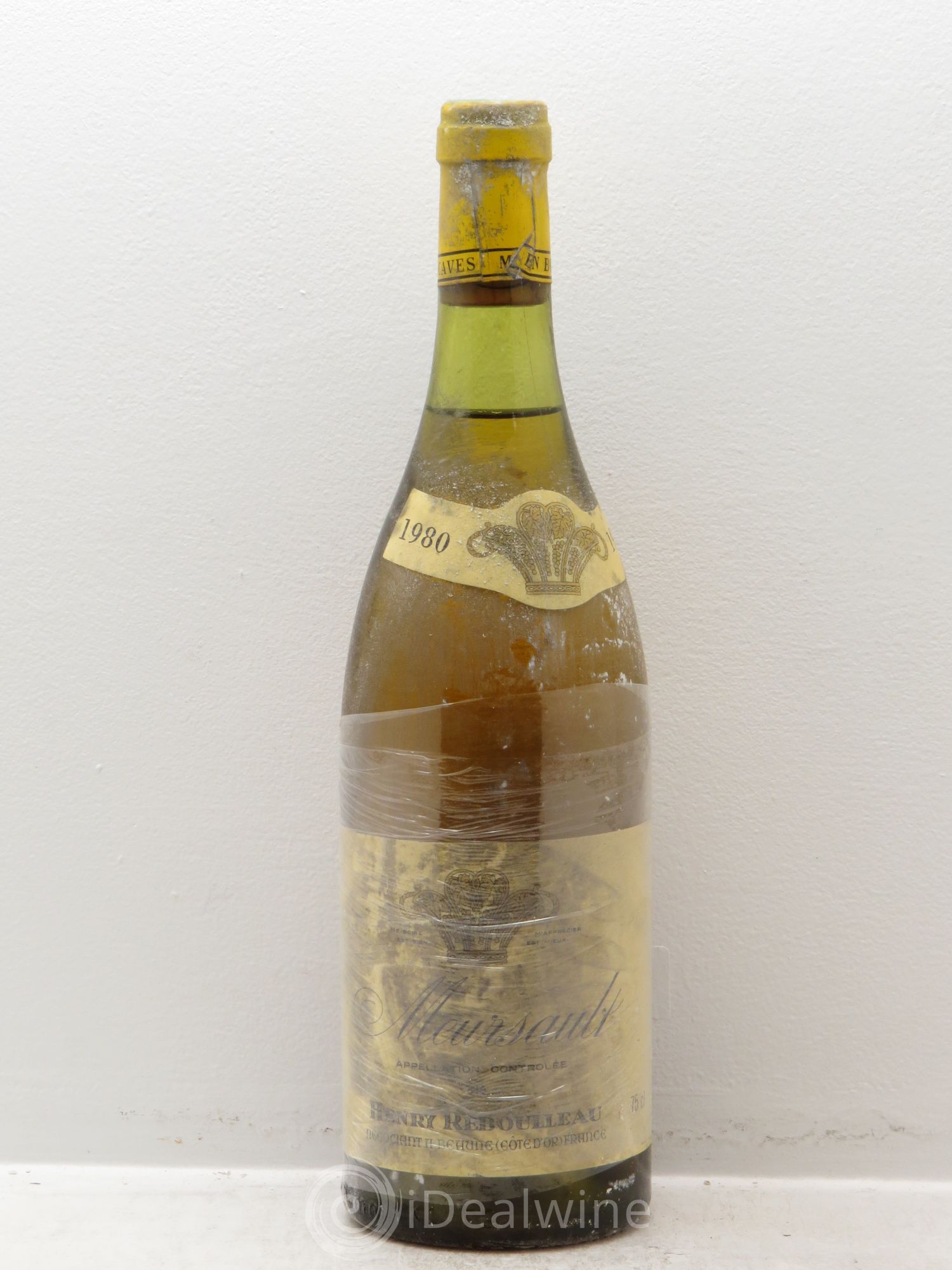 Meursault Reboulleau 1980 - Lot de 1 bouteille - 0