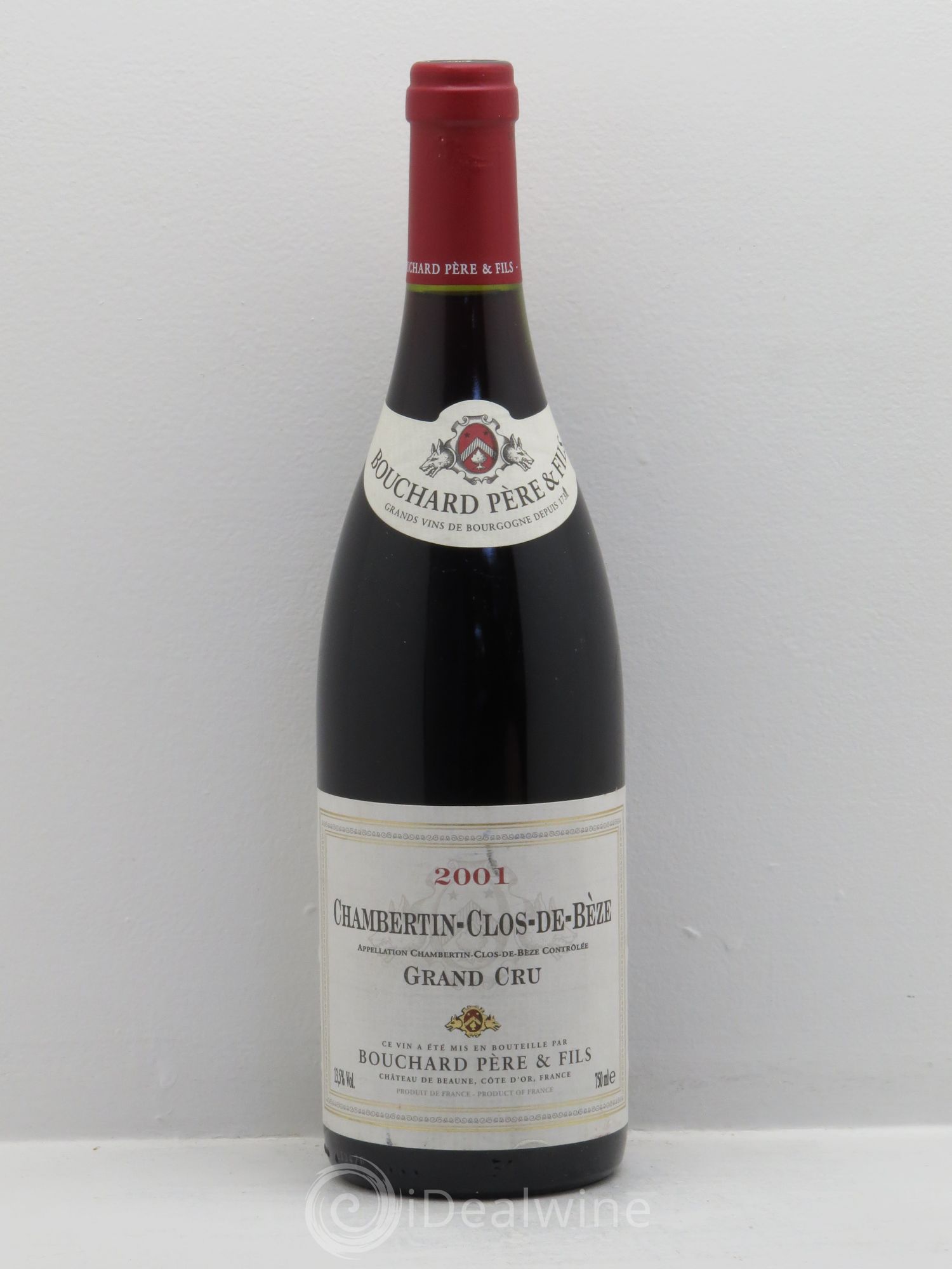 Chambertin Clos de Bèze Grand Cru Bouchard Père & Fils 2001 - Lot de 1 bouteille - 0
