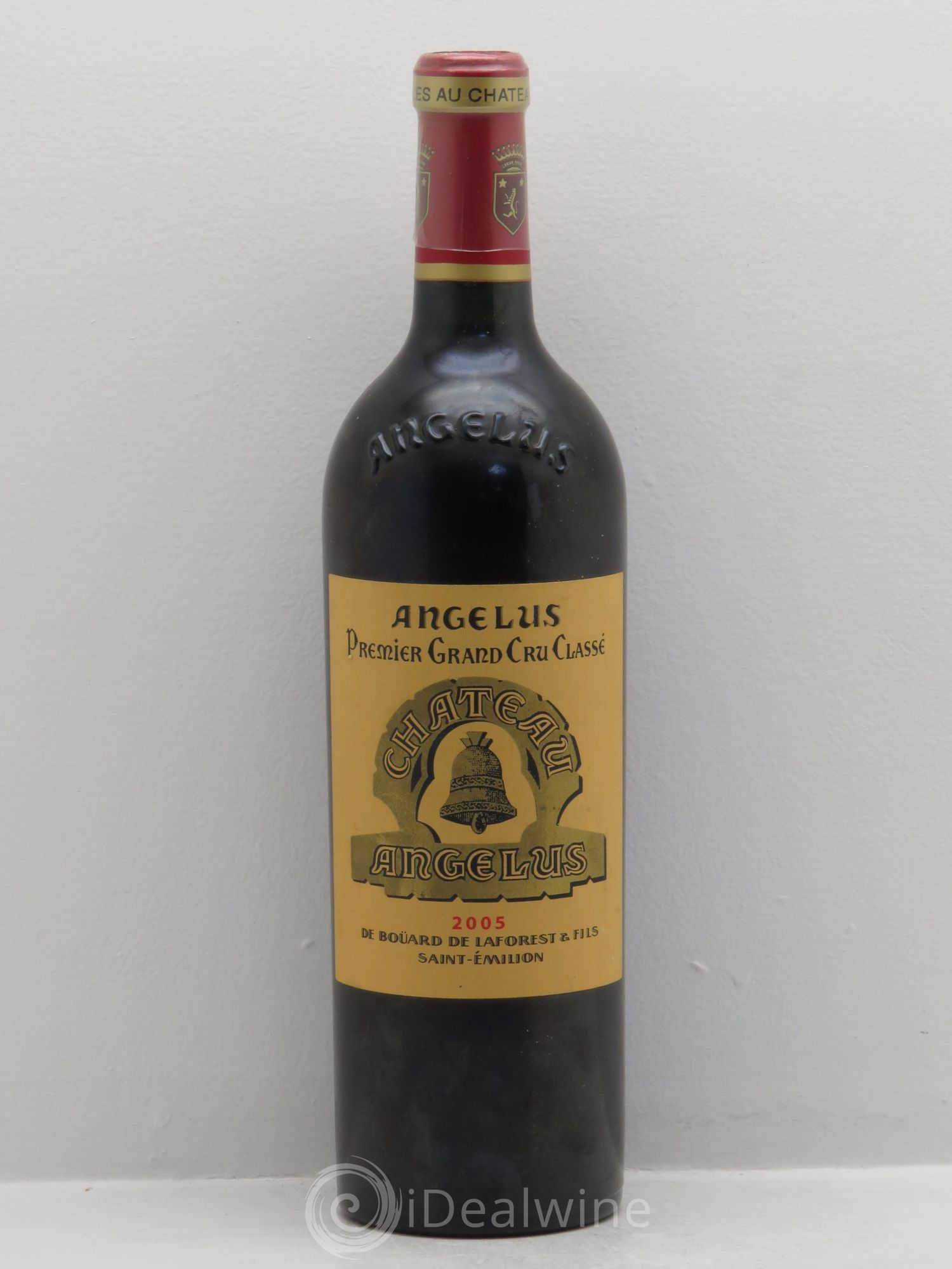 Château Angélus 1er Grand Cru Classé A 2005 - Lot de 1 bouteille - 0