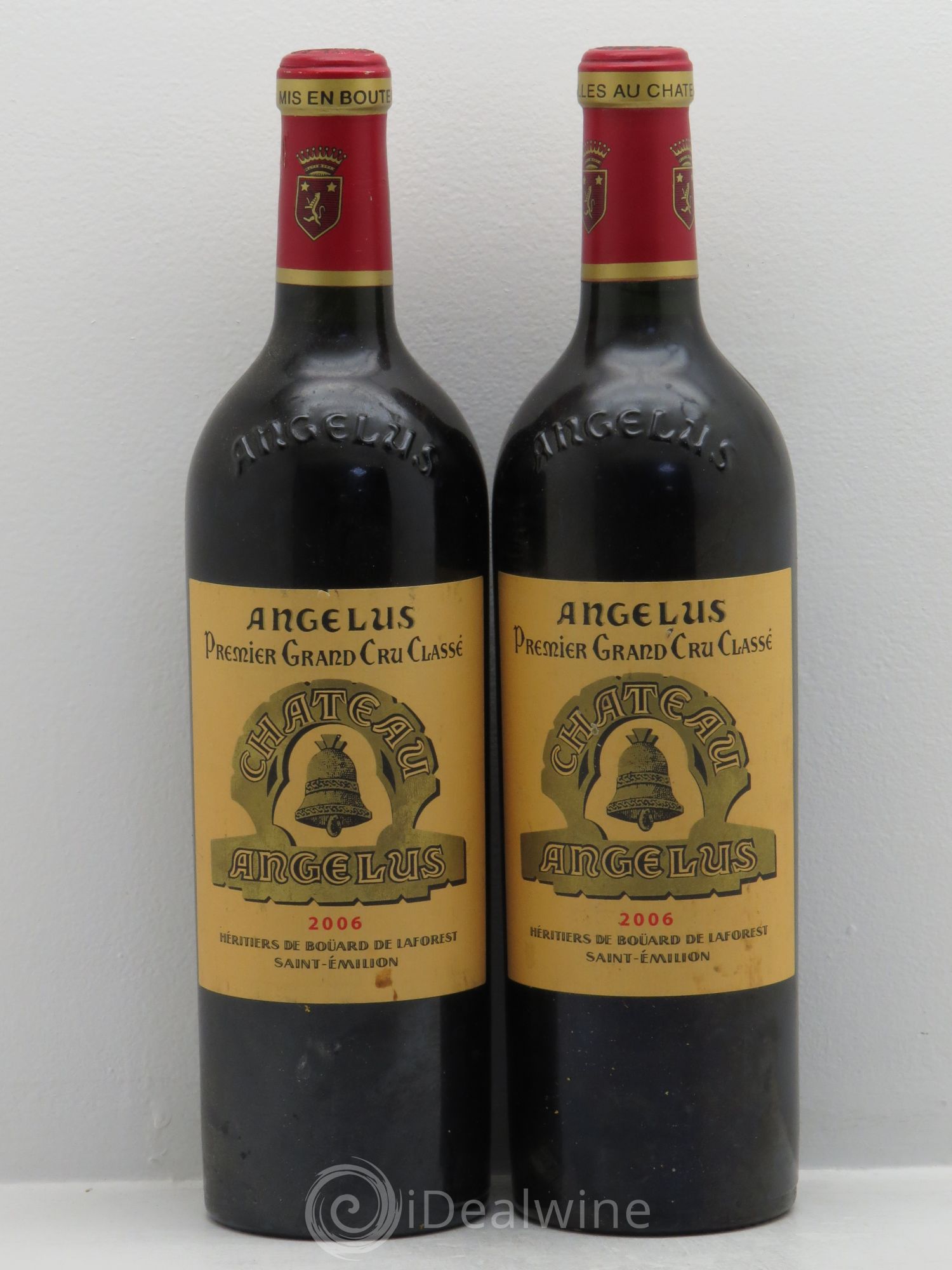 Château Angélus 1er Grand Cru Classé A 2006 - Lot de 2 bouteilles - 0