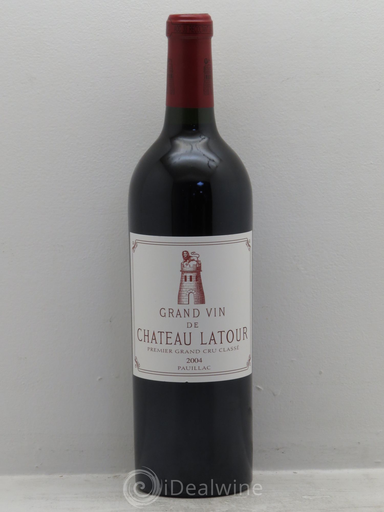 Château Latour 1er Grand Cru Classé 2004 - Lot de 1 bouteille - 0