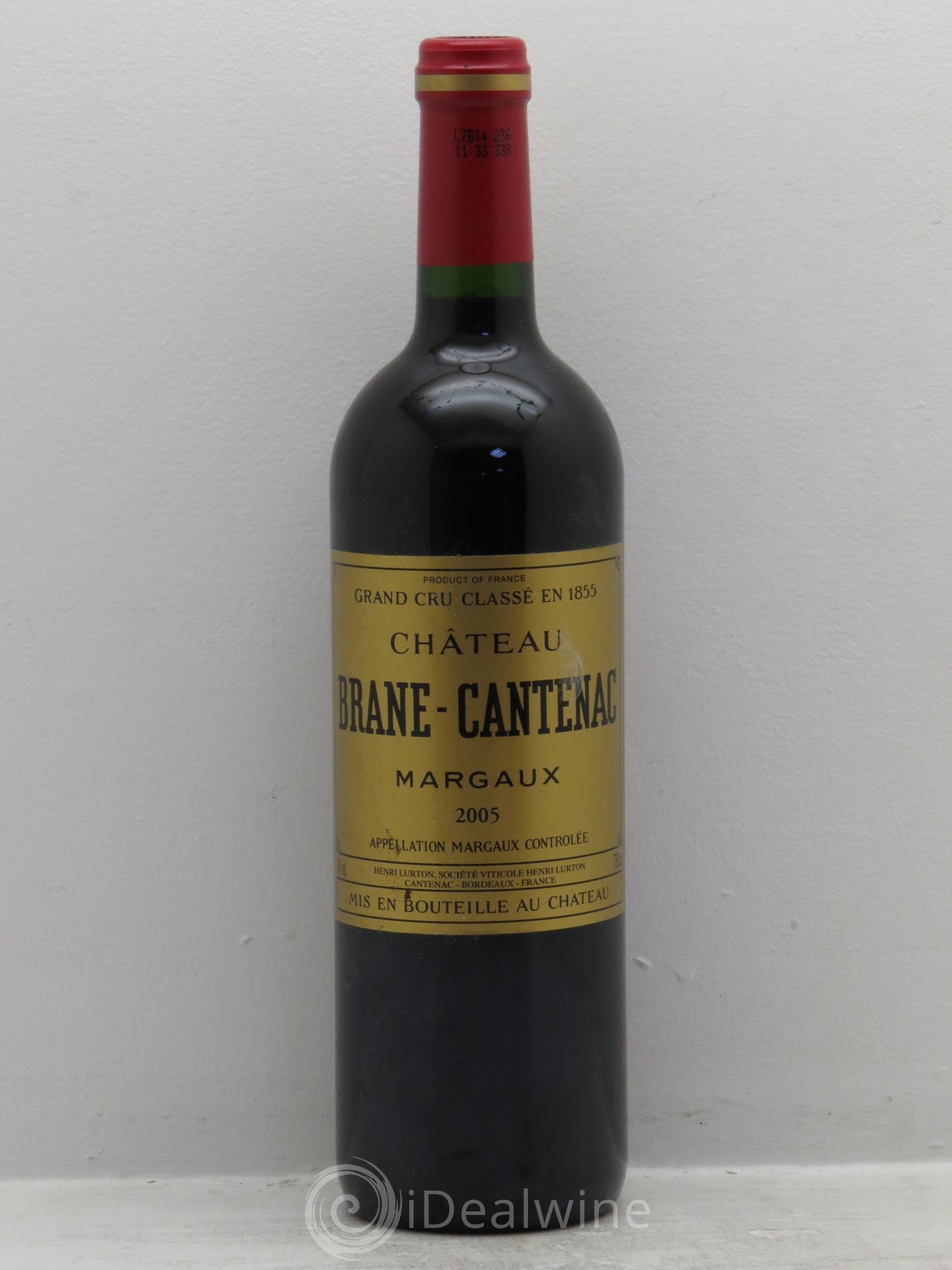 Château Brane Cantenac 2ème Grand Cru Classé 2005 - Lot de 1 bouteille - 0