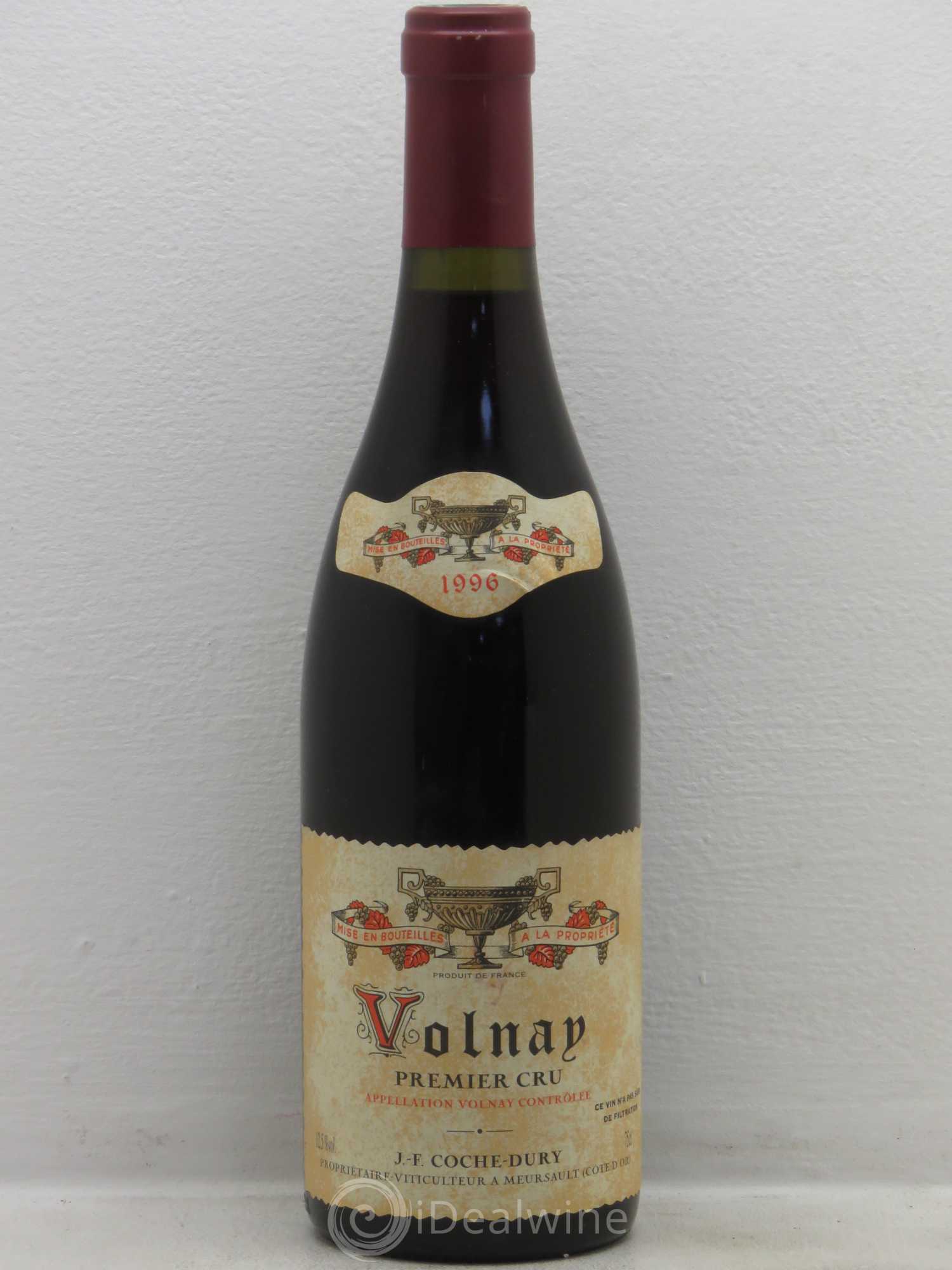 Volnay 1er Cru Coche Dury (Domaine) 1996 - Lot de 1 bouteille - 0
