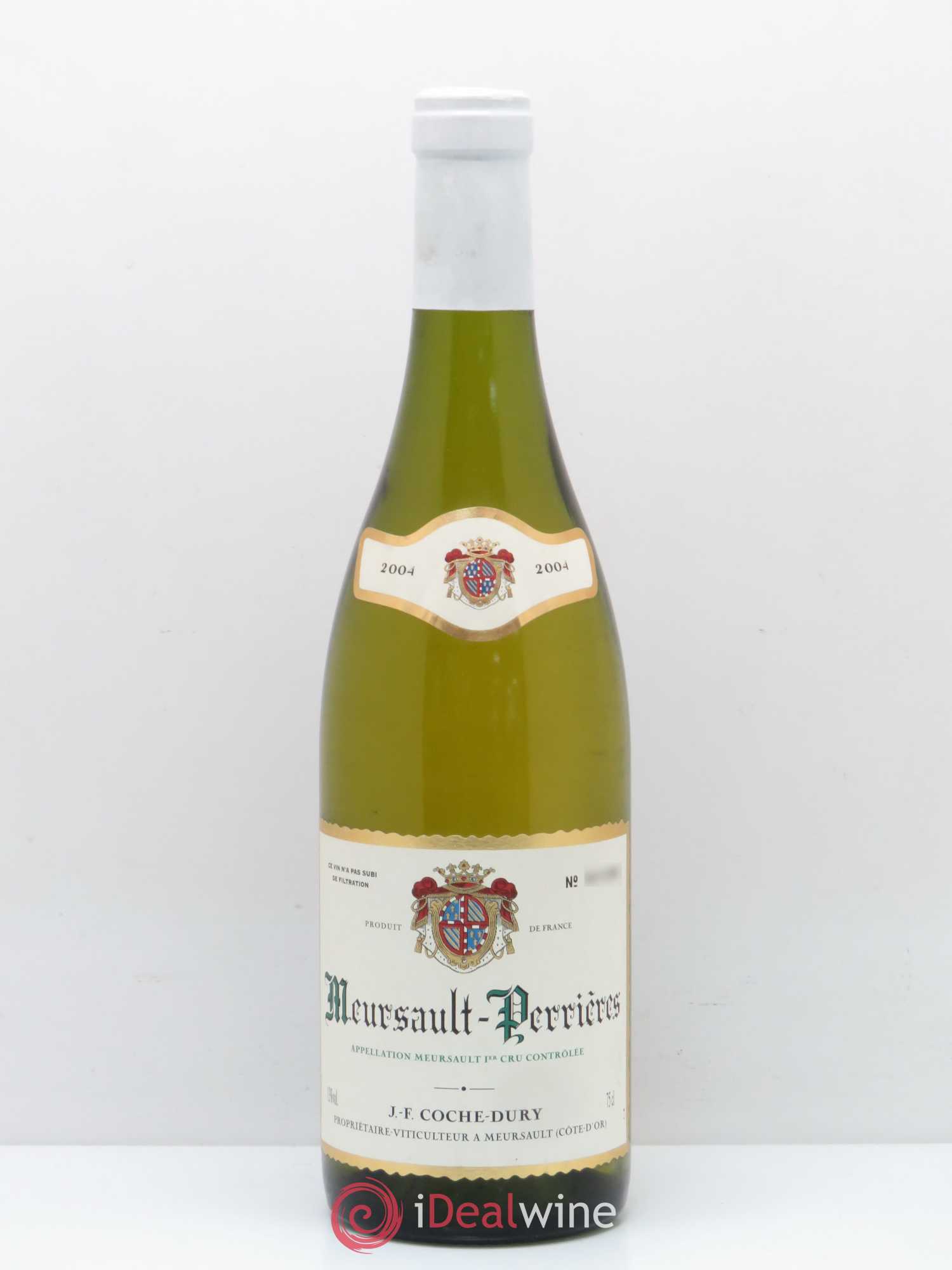 Meursault 1er Cru Perrières Coche Dury (Domaine) 2004 - Lot de 1 bouteille - 0