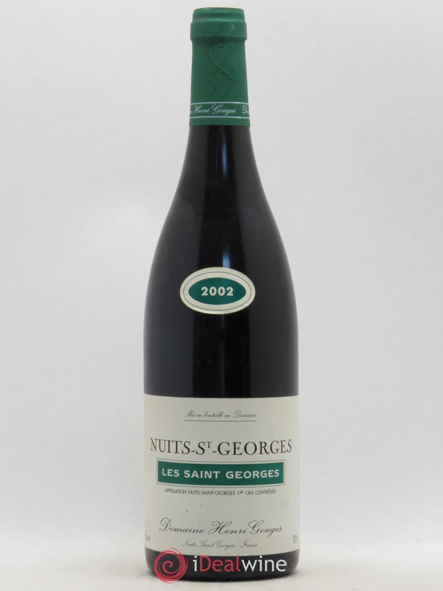 Nuits-Saint-Georges 1er Cru Les Saints Georges Henri Gouges 2002 - Lot de 1 bouteille - 0