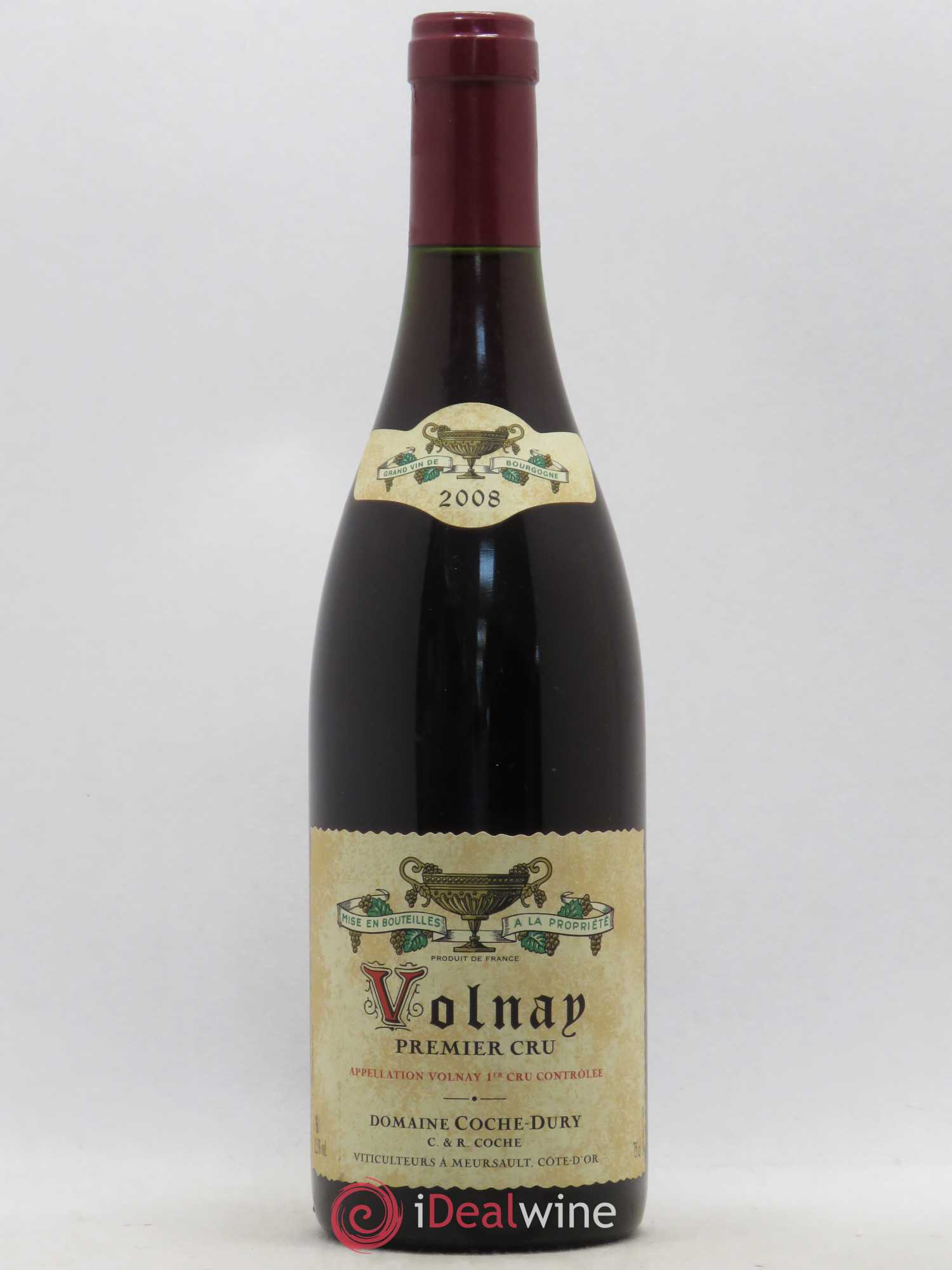 Volnay 1er Cru Coche Dury (Domaine) 2008 - Lot de 1 bouteille - 0
