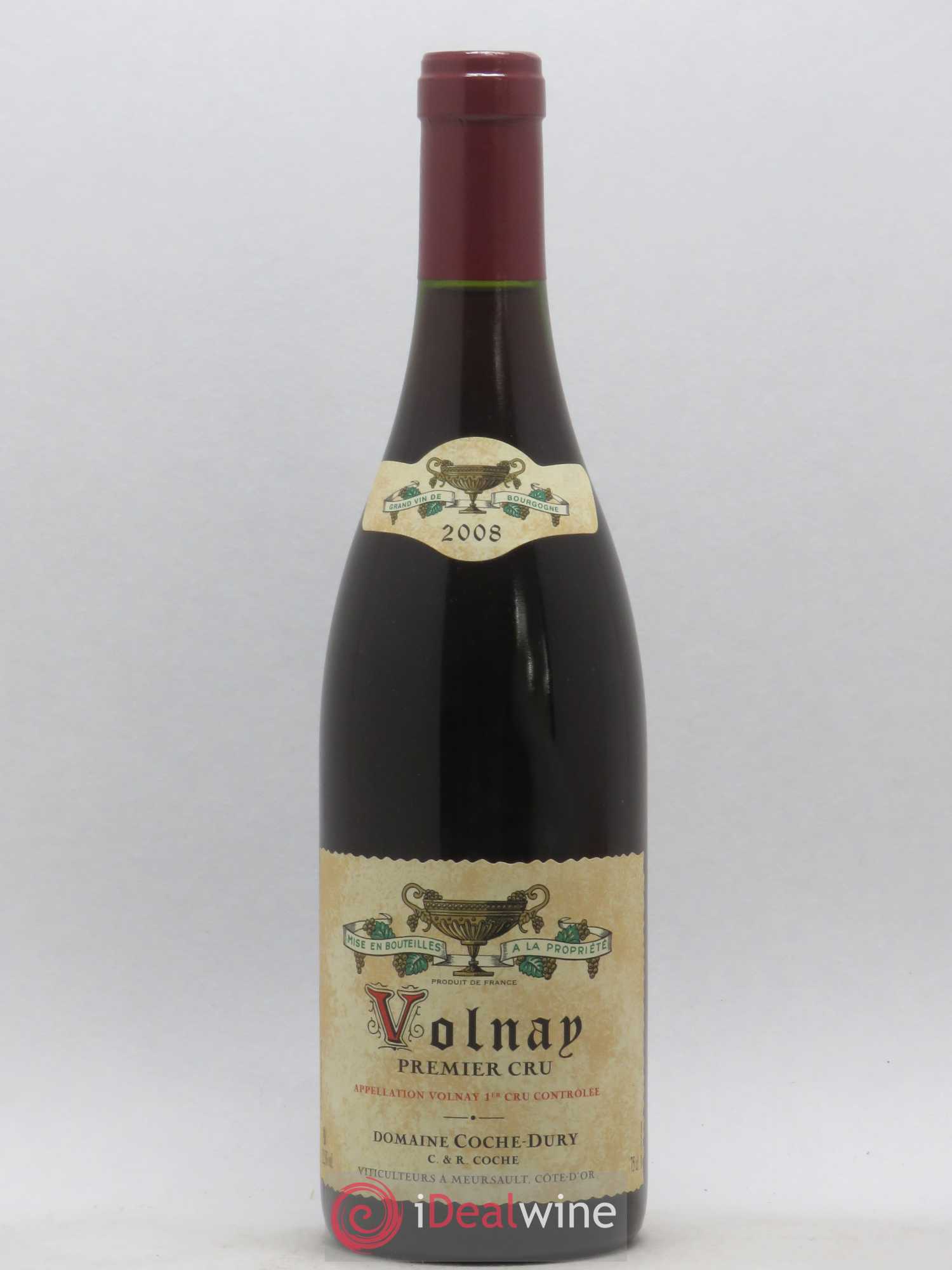 Volnay 1er Cru Coche Dury (Domaine) 2008 - Lot de 1 bouteille - 0