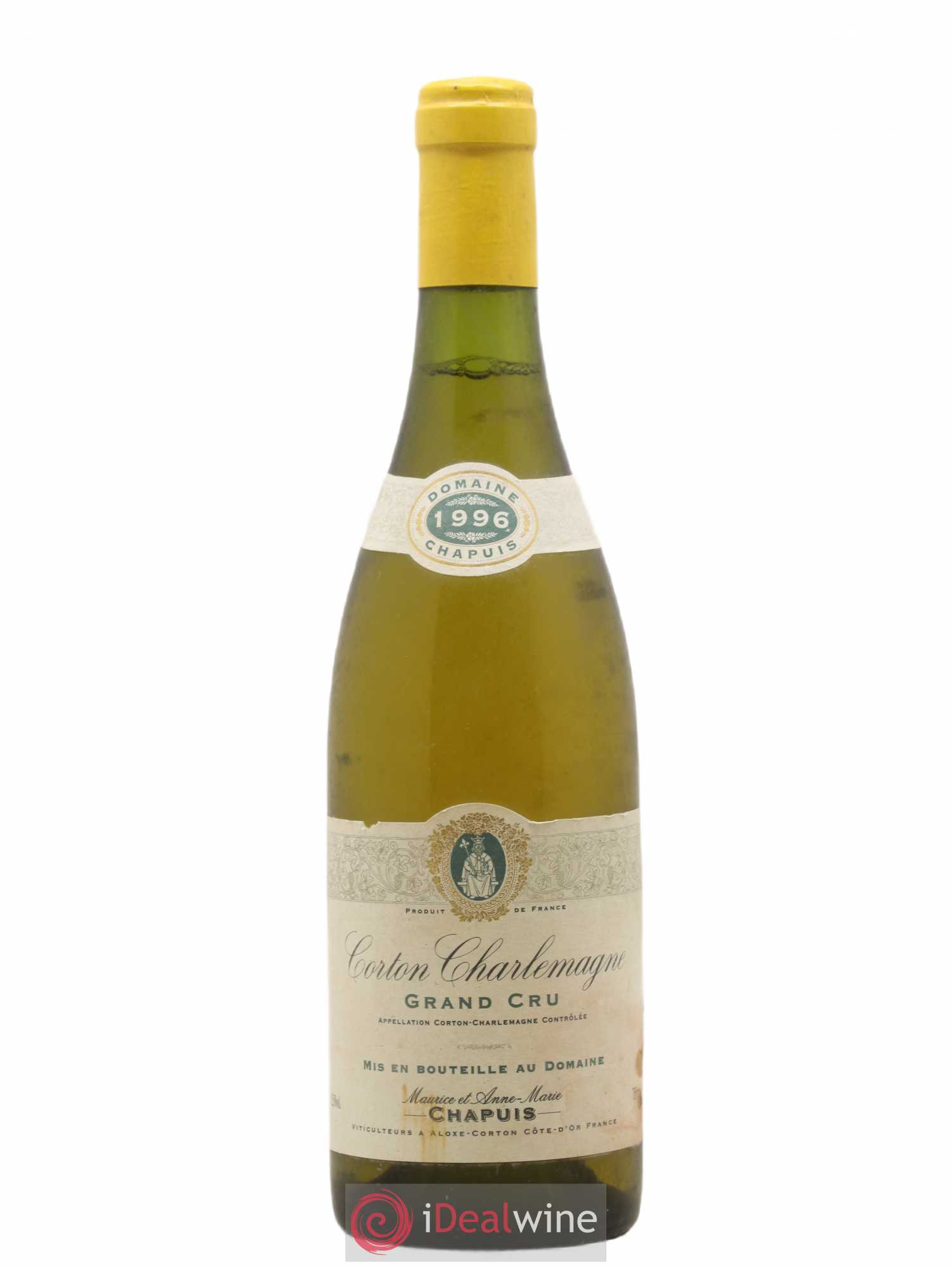 Corton-Charlemagne Grand Cru Chapuis 1996 - Lot de 1 bouteille - 0