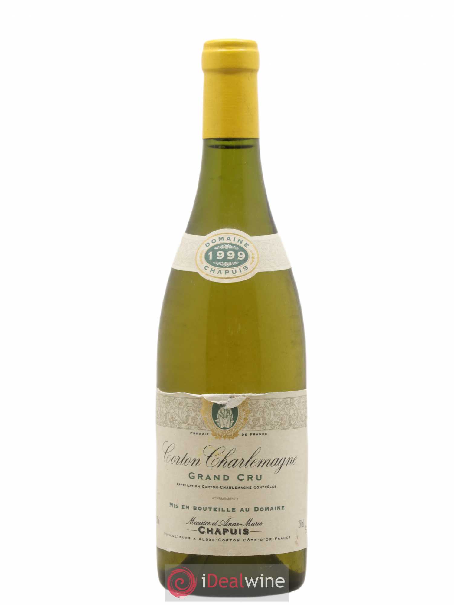 Corton-Charlemagne Grand Cru Chapuis 1999 - Lot de 1 bouteille - 0