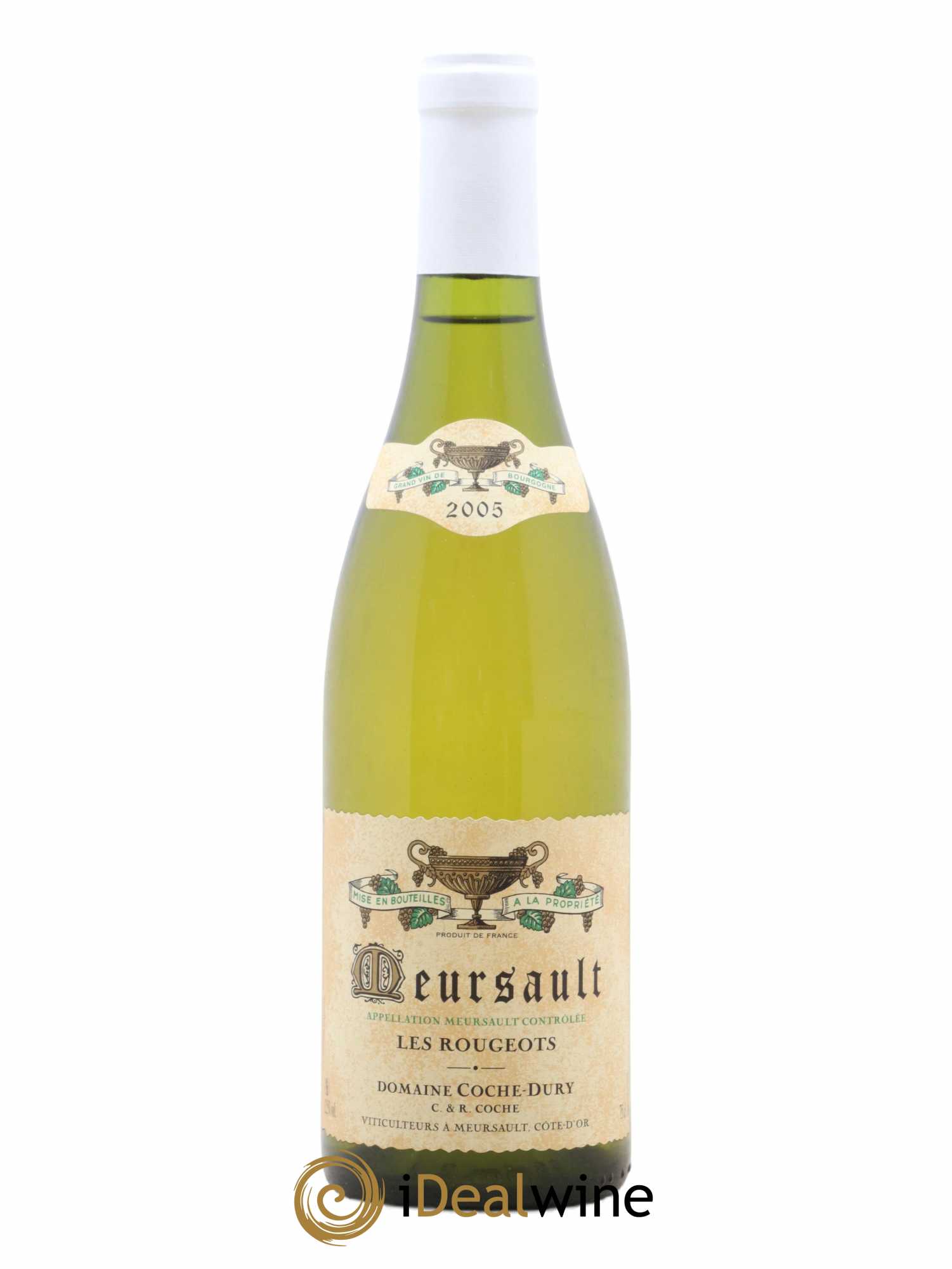 Meursault Les Rougeots Coche Dury (Domaine) 2005 - Lot de 1 bouteille - 0