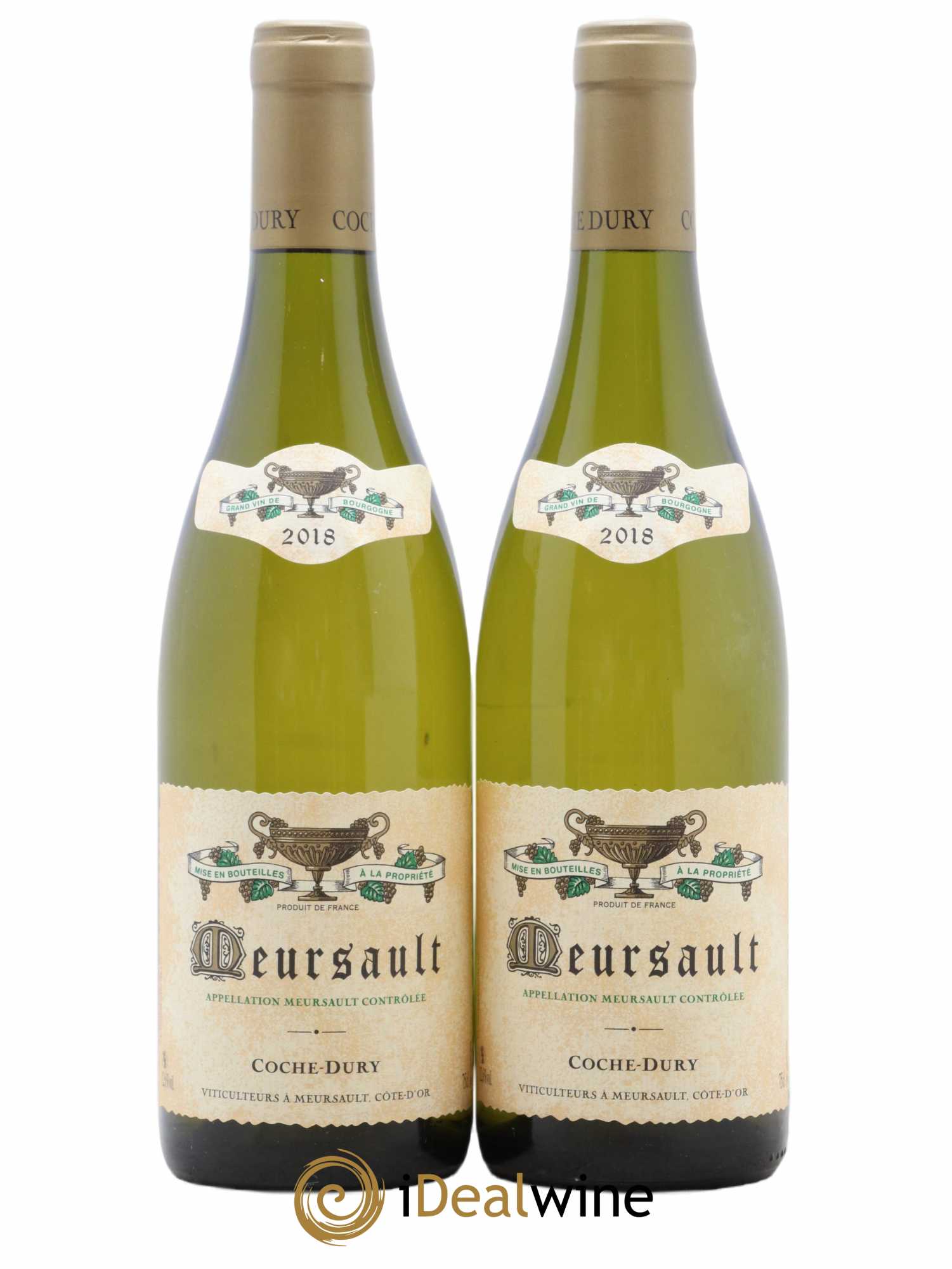 Meursault Coche Dury (Domaine) 2018 - Lot de 2 bouteilles - 0