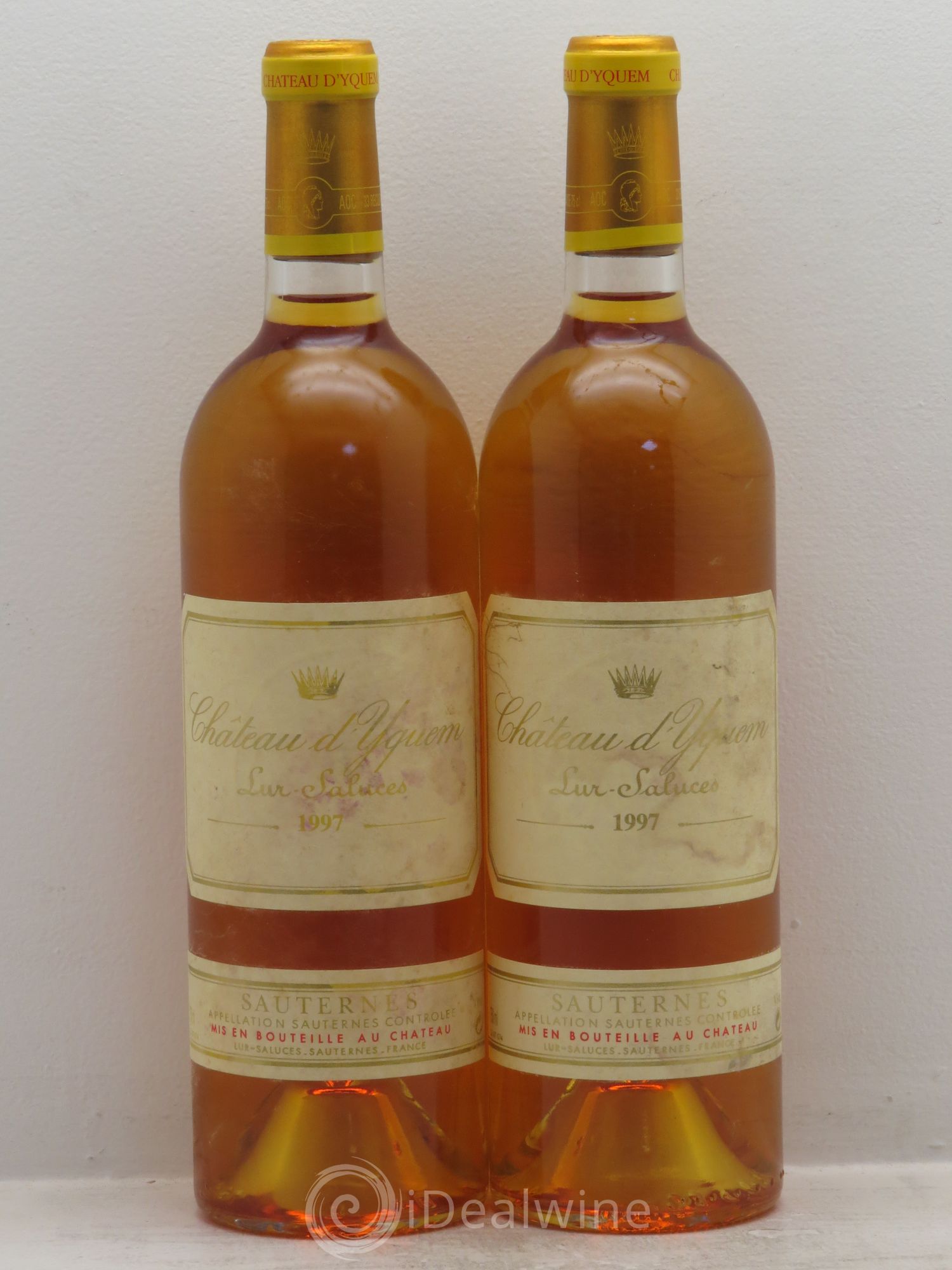 Château d' Yquem 1er Cru Classé Supérieur 1997 - Lotto di 2 bottiglie - 0