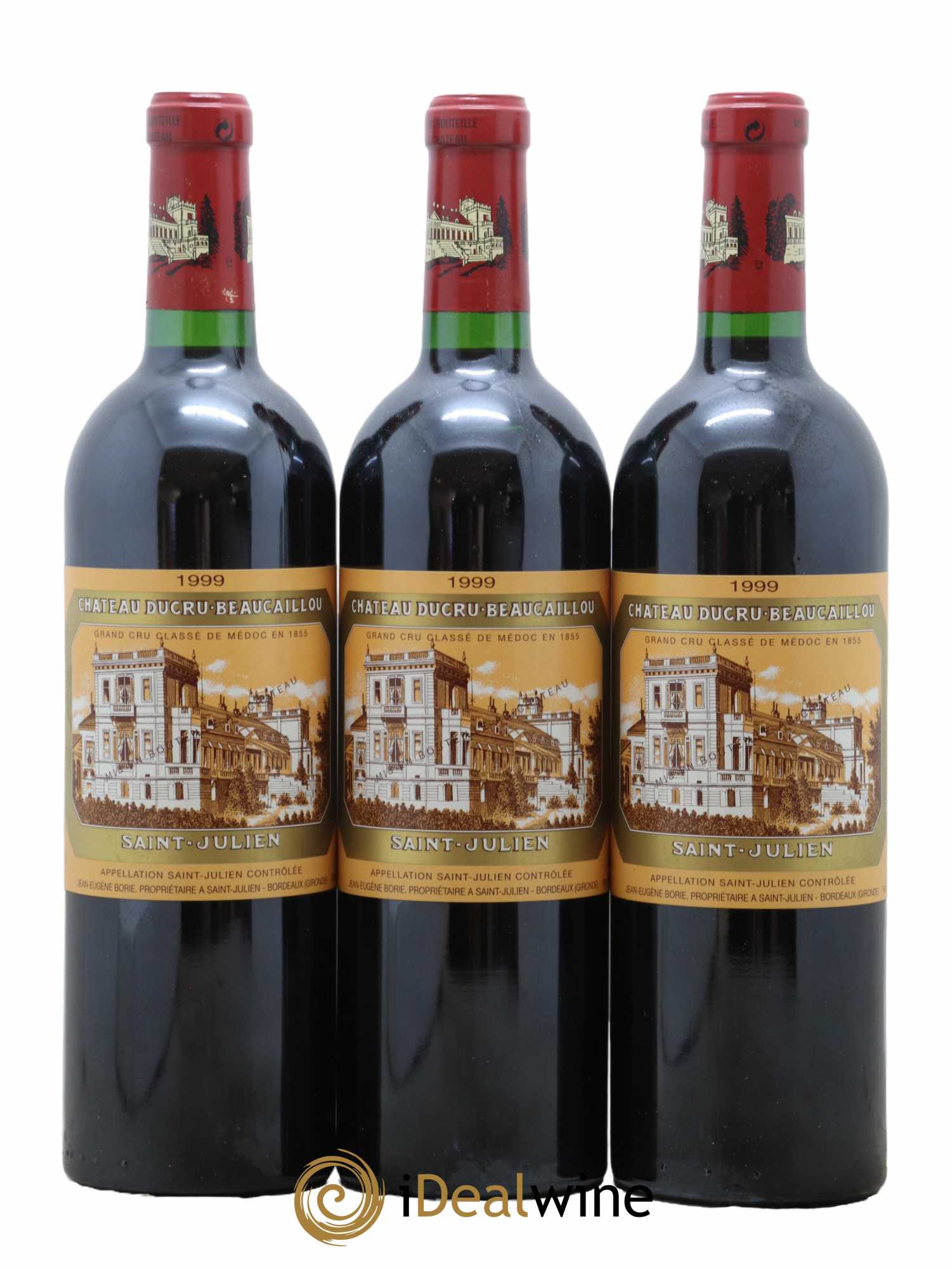 Château Ducru Beaucaillou 2ème Grand Cru Classé 1999 - Lot de 3 bouteilles - 0