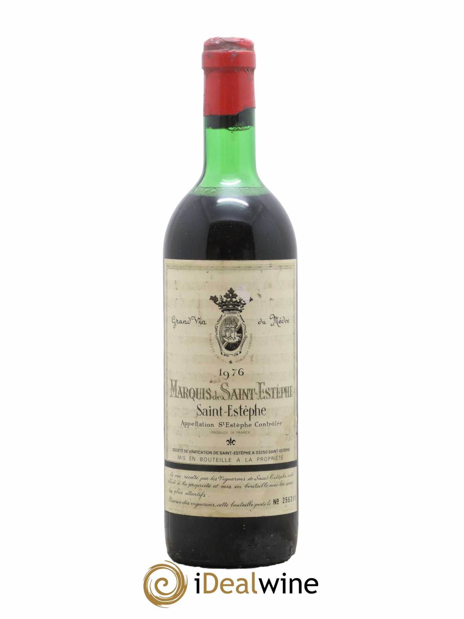 Marquis de Saint Estèphe 1976 - Lot de 1 bouteille - 0