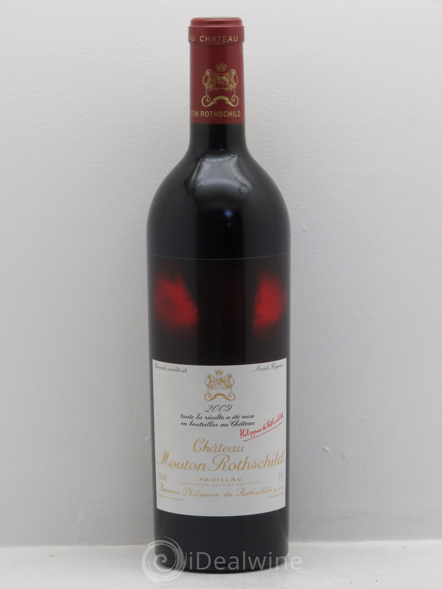 Château Mouton Rothschild 1er Grand Cru Classé 2009 - Lot de 1 bouteille - 0