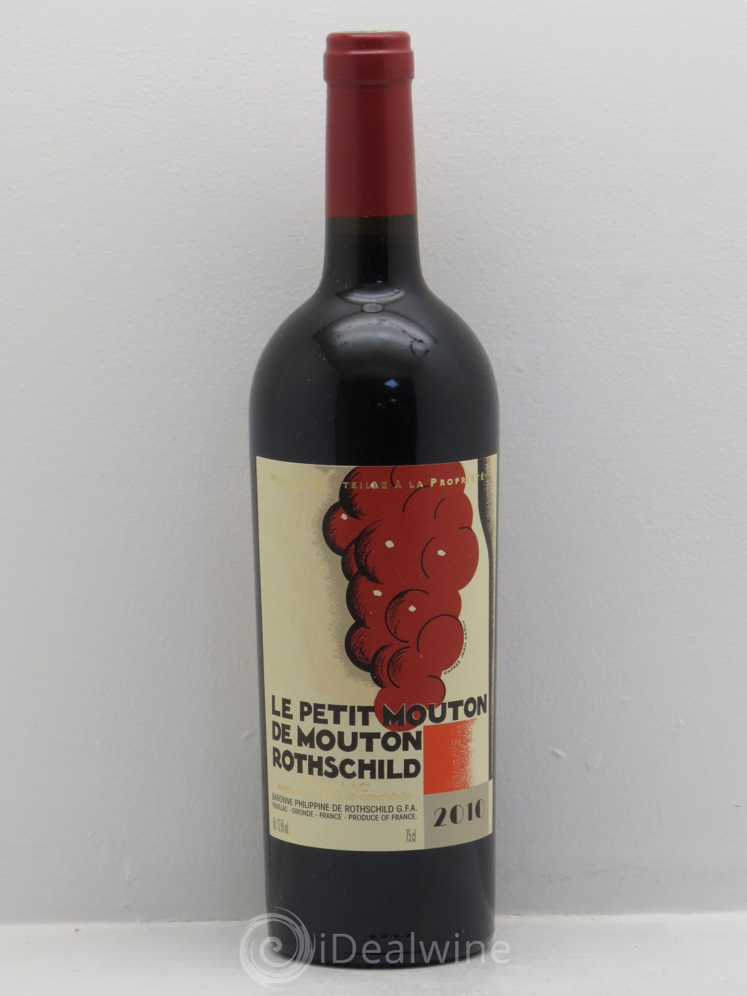Petit Mouton Second Vin 2010 - Lot de 6 bouteilles - 0