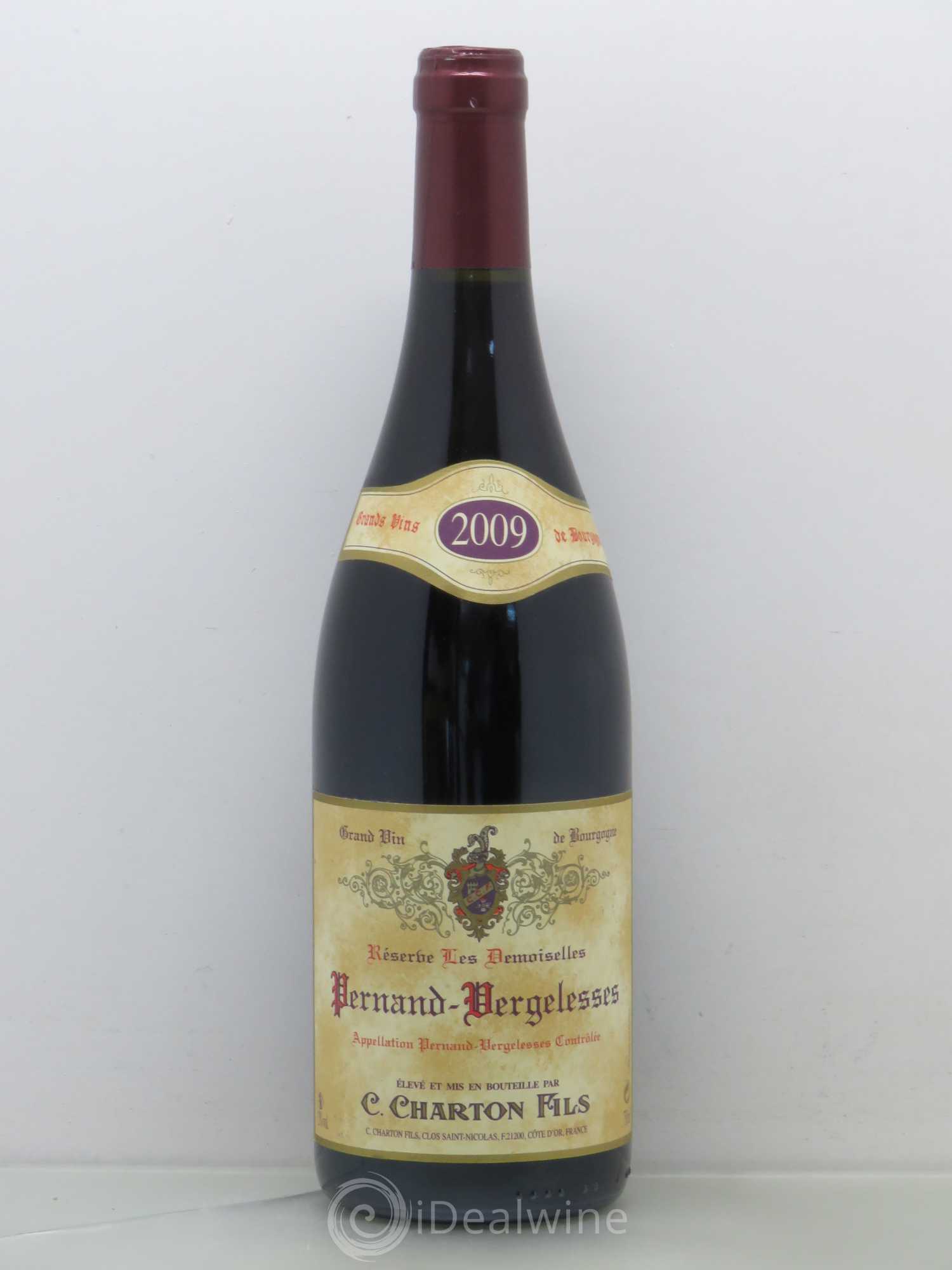 Pernand-Vergelesses Réserve les Demoiselles Chartron & Fils 2009 - Posten von 1 Flasche - 0