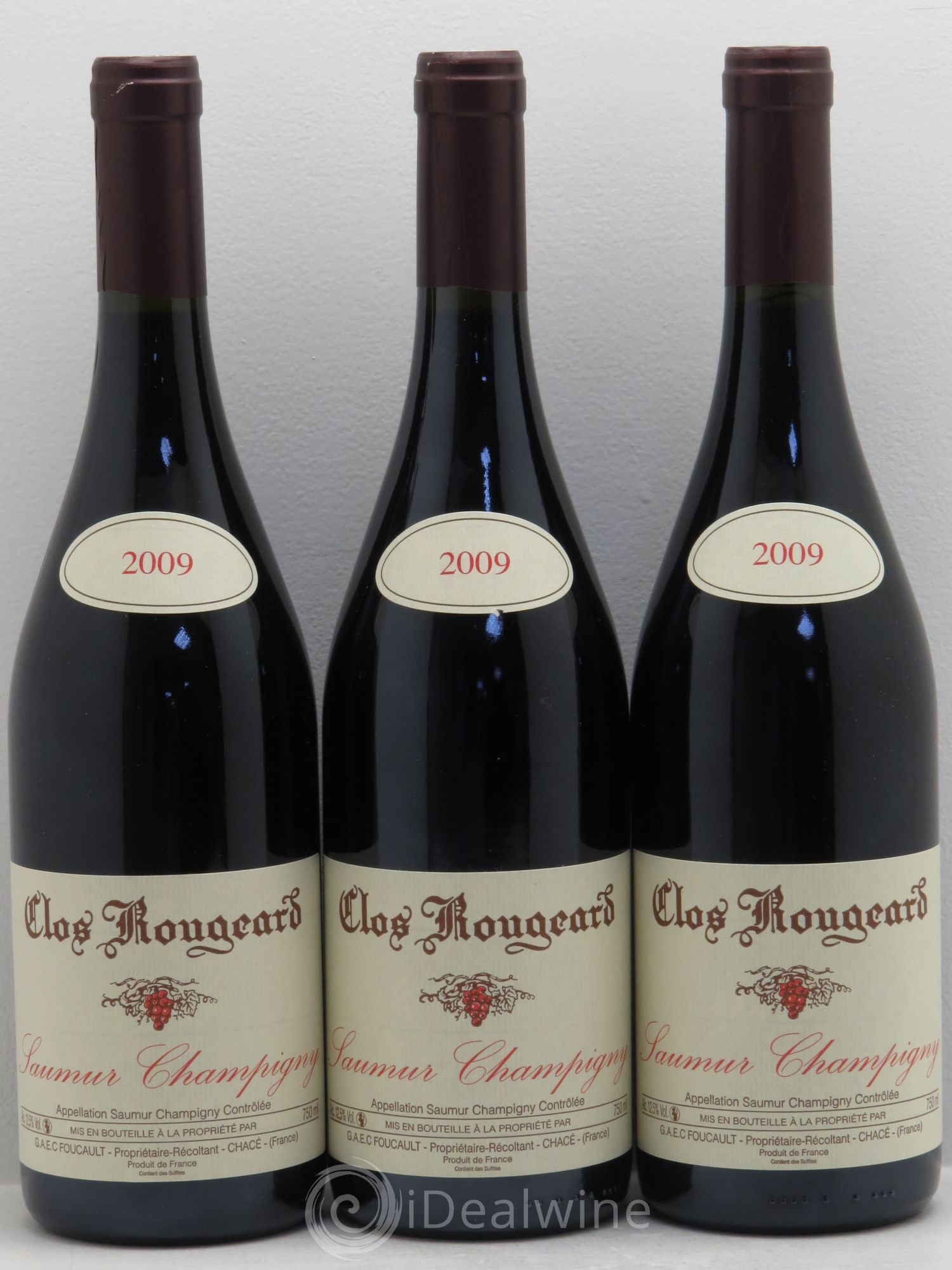 Saumur-Champigny Clos Rougeard 2009 - Lot de 3 bouteilles - 0