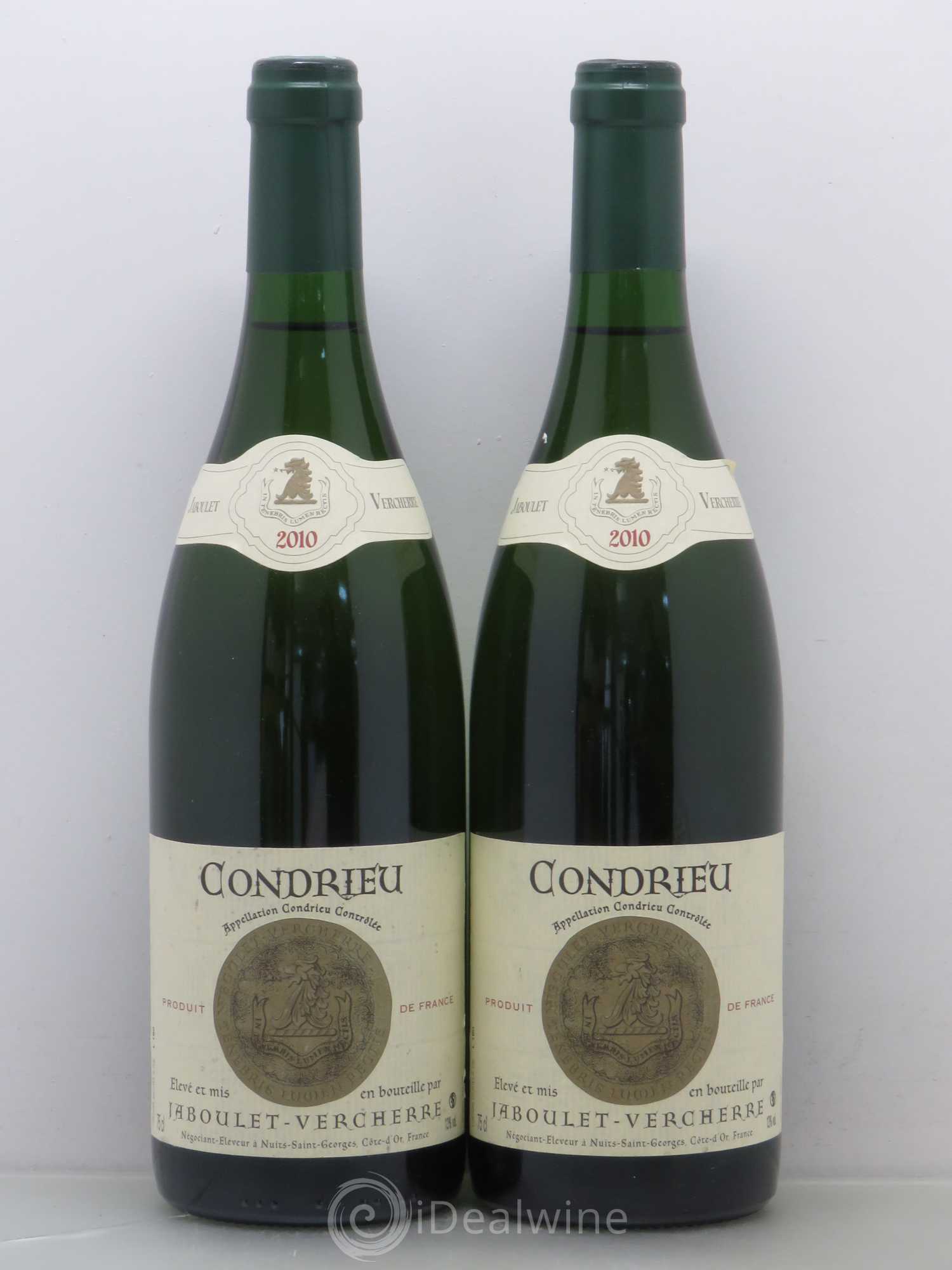 Condrieu Jaboulet-Vercherre 2010 - Posten von 2 Flaschen - 0