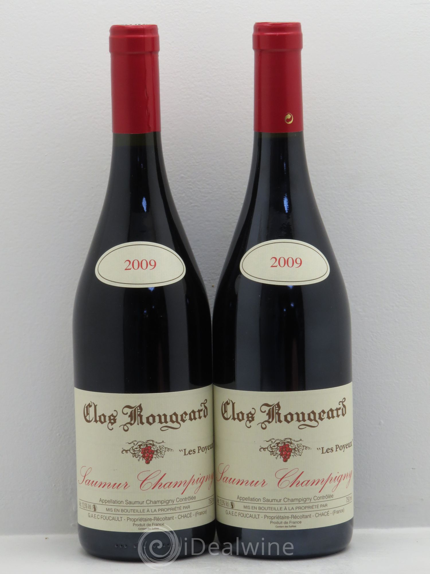 Saumur-Champigny Les Poyeux Clos Rougeard 2009 - Lot de 2 bouteilles - 0