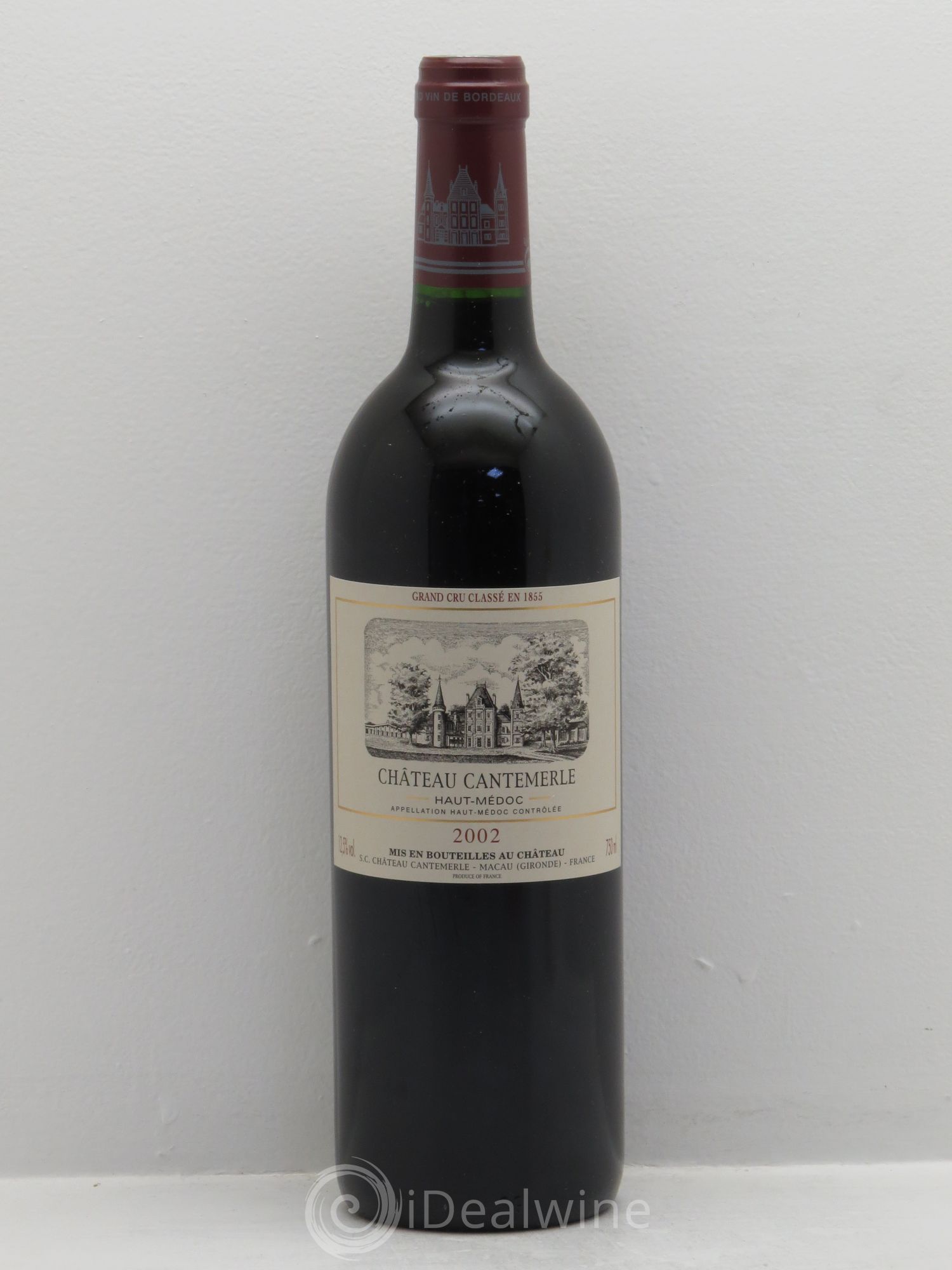 Château Cantemerle 5ème Grand Cru Classé 2002 - Lot de 6 bouteilles - 0