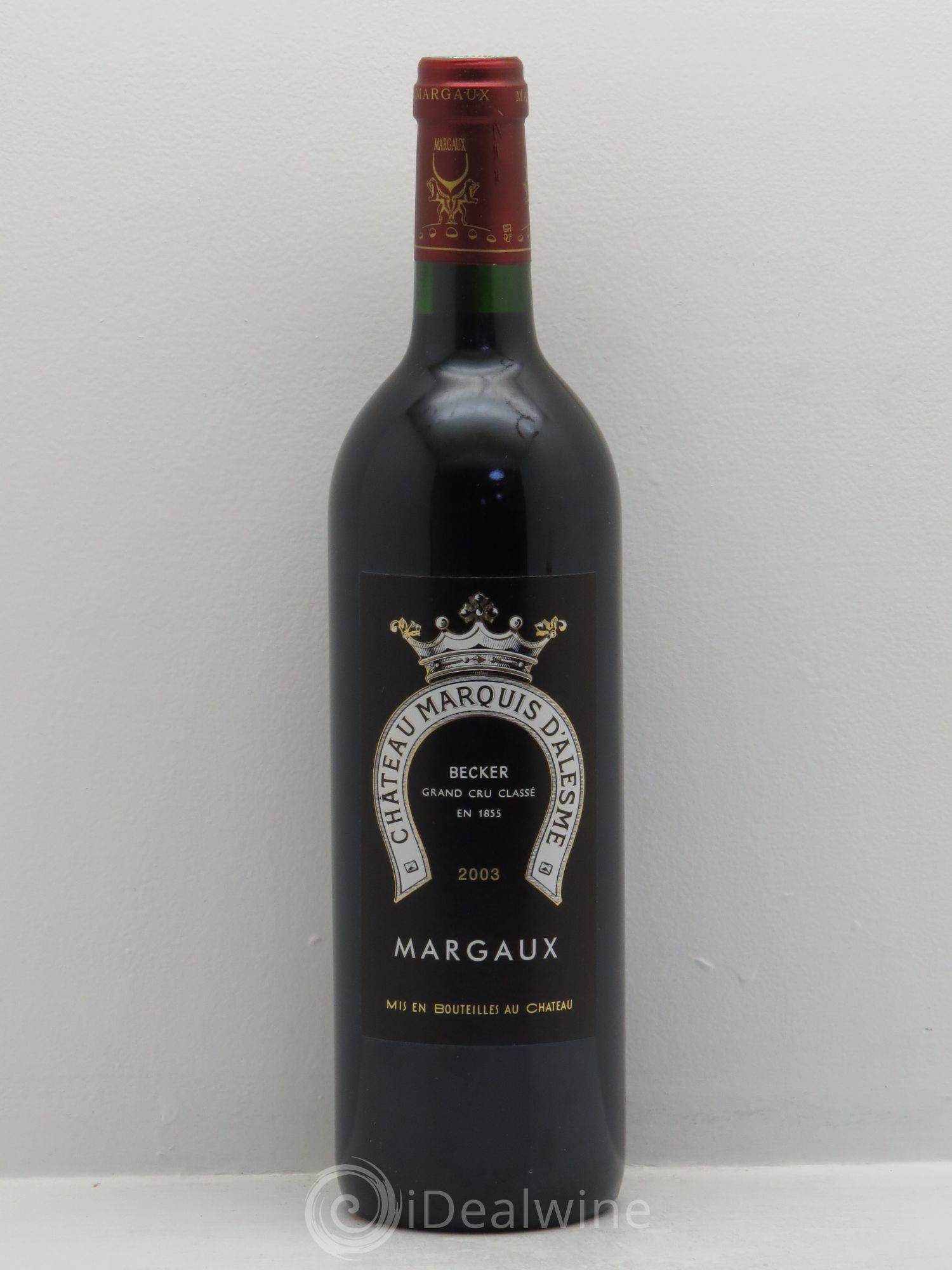 Château Marquis d'Alesme 2003 - Lot de 6 bouteilles - 0