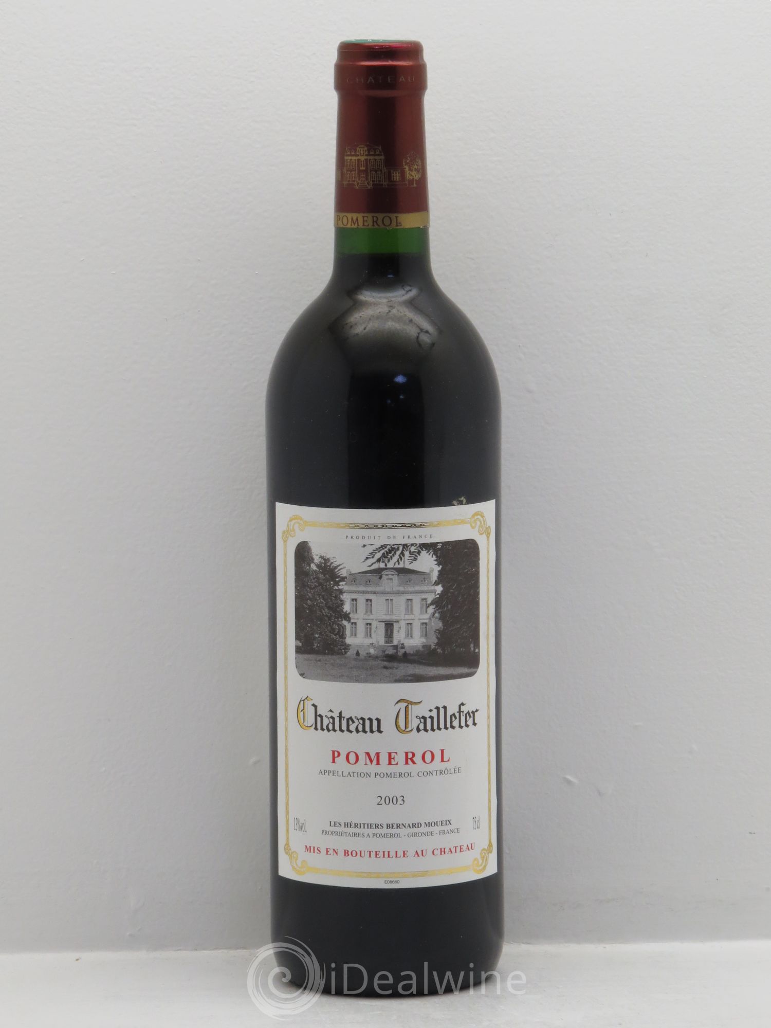 Château Taillefer 2003 - Lot de 1 bouteille - 0
