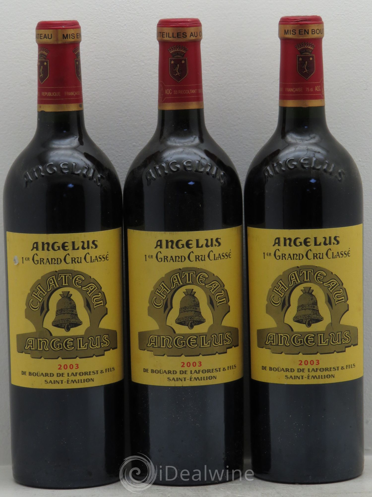 Château Angélus 1er Grand Cru Classé A 2003 - Lot de 6 bouteilles - 2