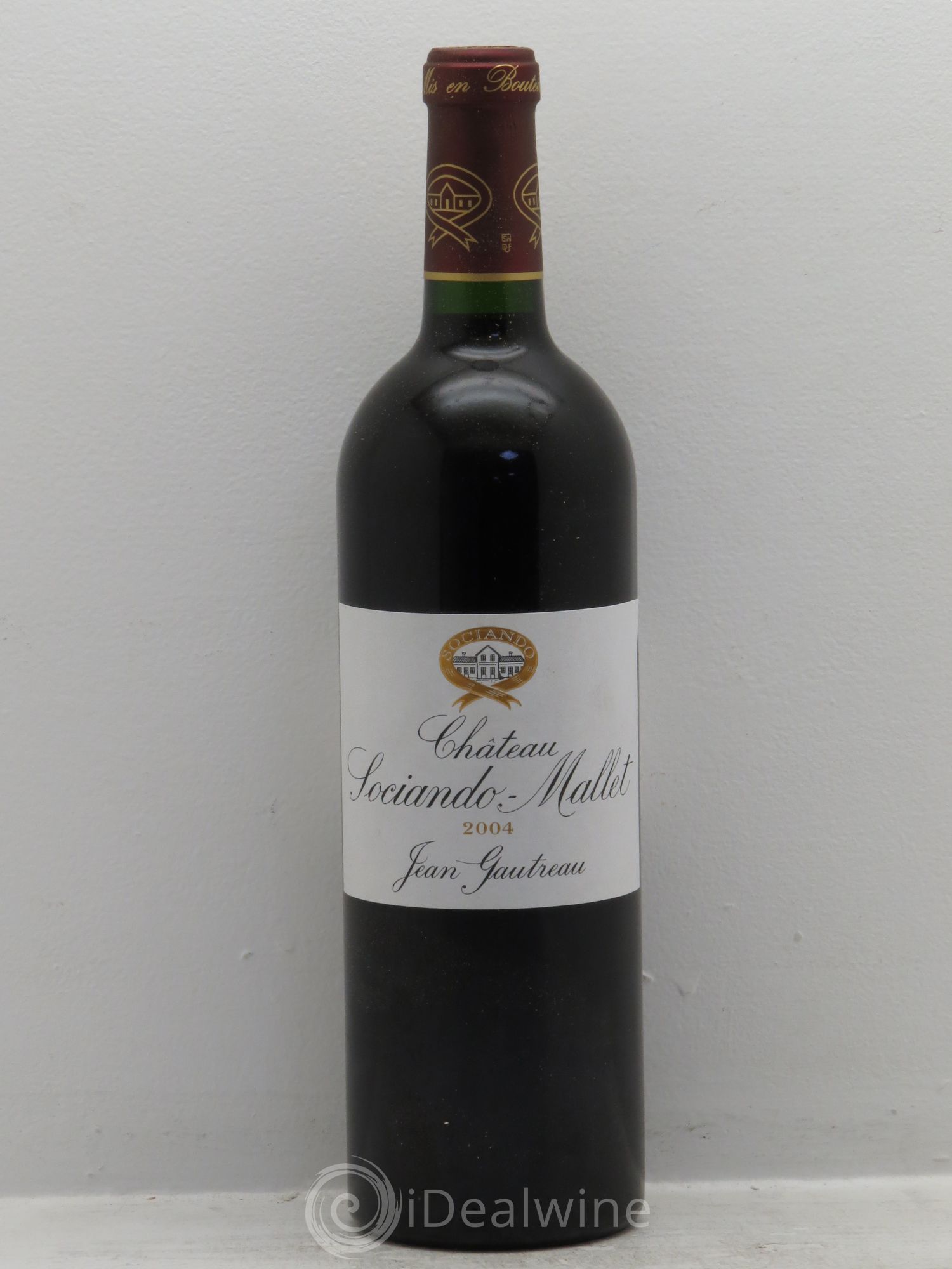 Château Sociando Mallet 2004 - Lot de 12 bouteilles - 0