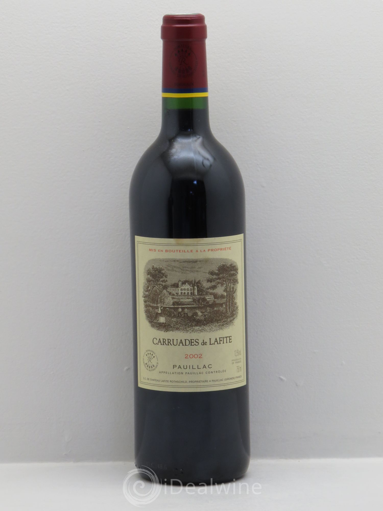 Carruades de Lafite Rothschild Second Vin 2002 - Lot de 1 bouteille - 0