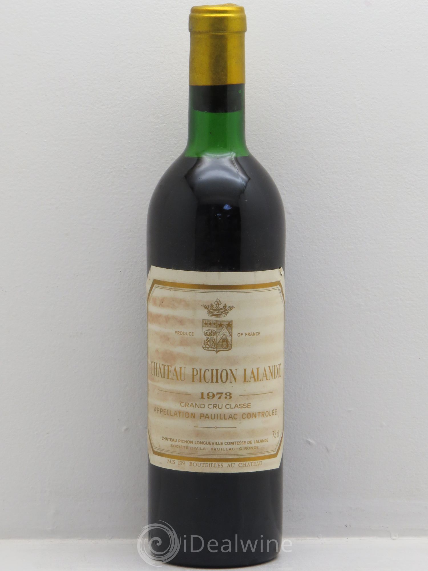 Château Pichon Longueville Comtesse de Lalande 2ème Grand Cru Classé 1973 - Lot de 1 bouteille - 0