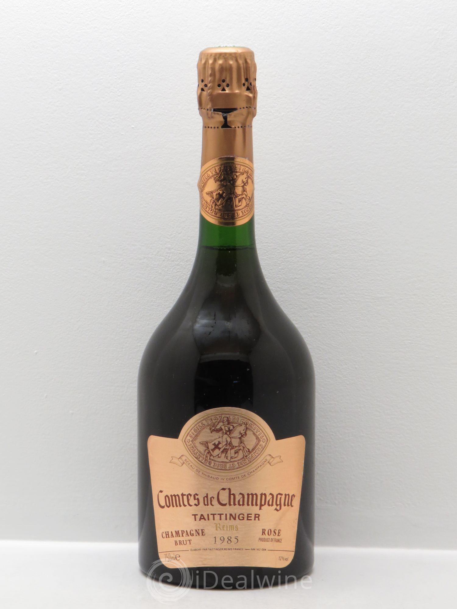 Comtes de Champagne Rosé Grand Cru Brut Taittinger 1985 - Lot de 1 bouteille - 0