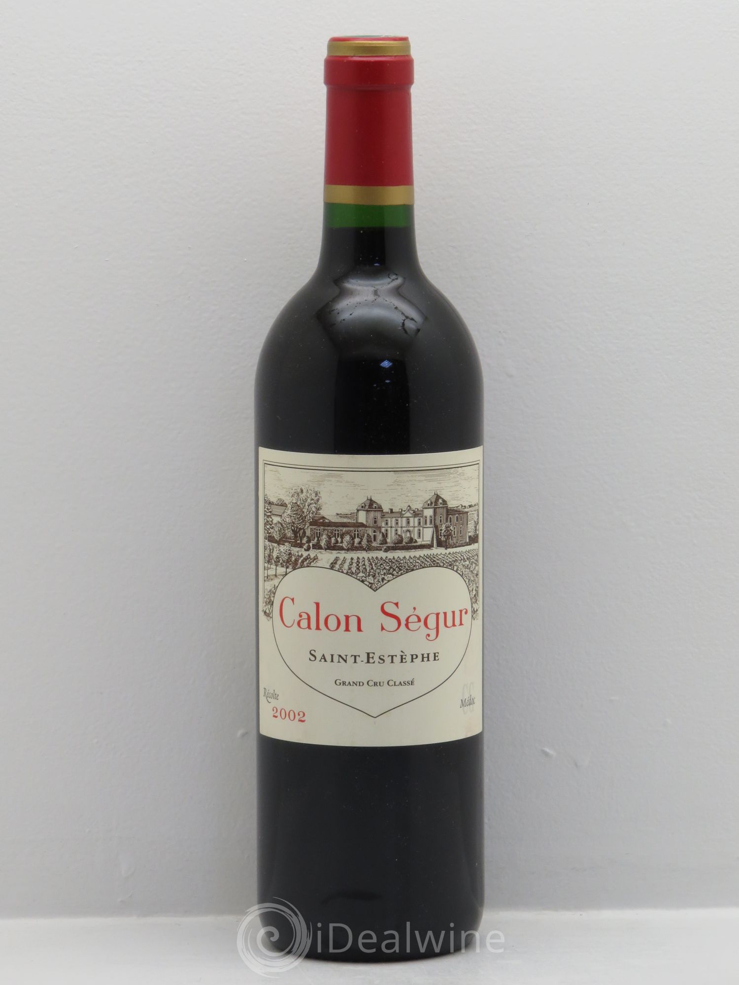 Château Calon Ségur 3ème Grand Cru Classé 2002 - Lot de 1 bouteille - 0