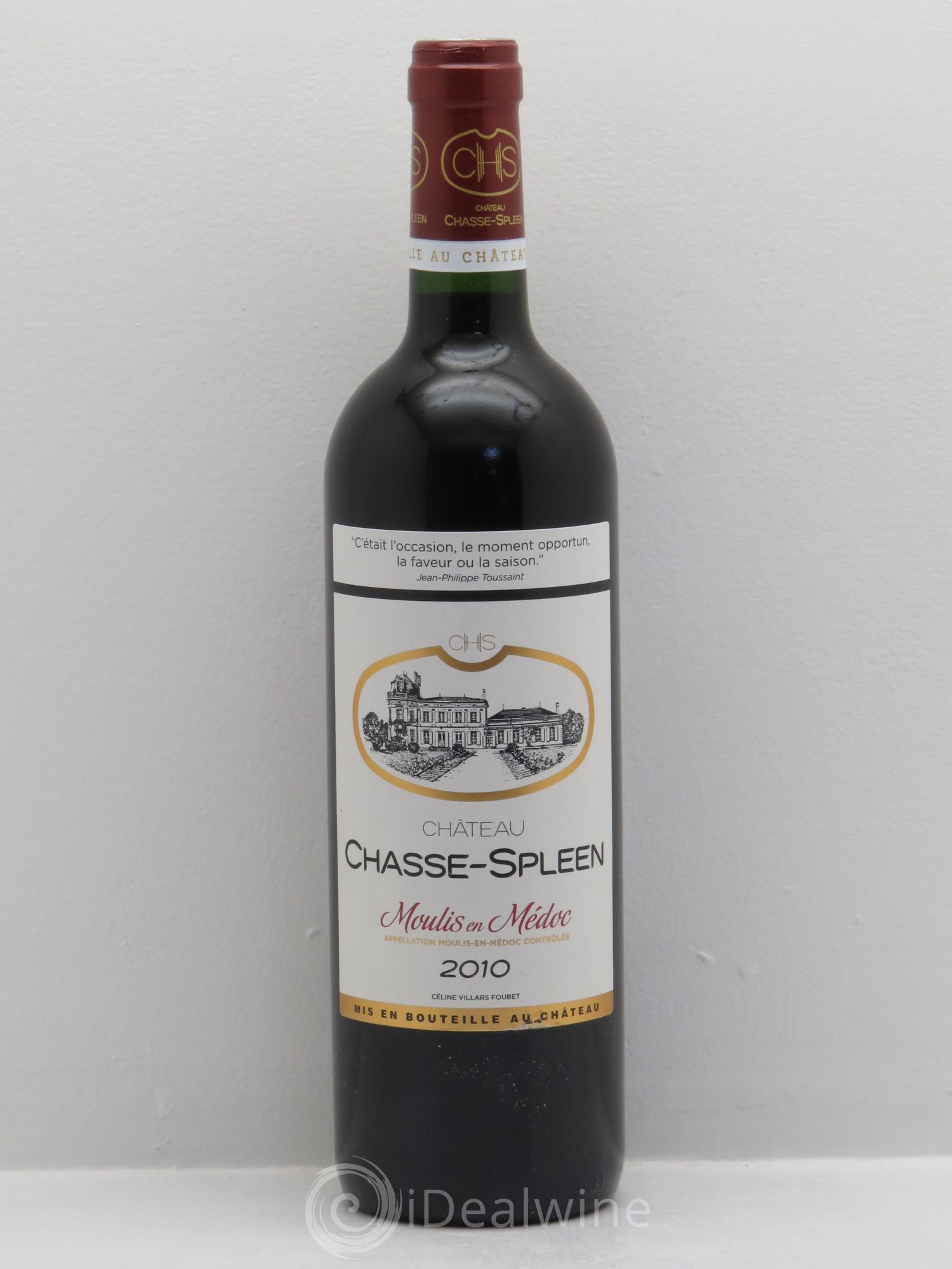Château Chasse Spleen 2010 - Lot de 6 bouteilles - 0