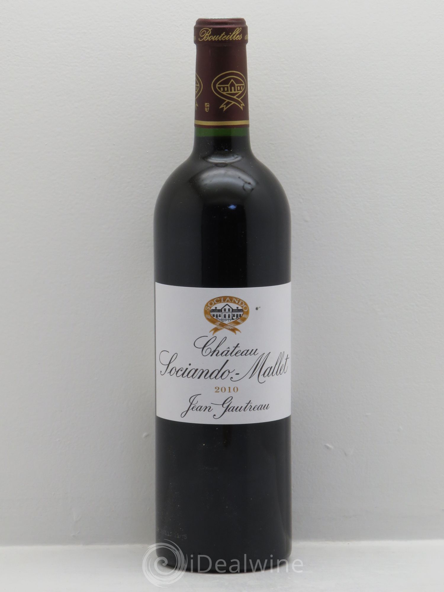 Château Sociando Mallet 2010 - Lot de 6 bouteilles - 0
