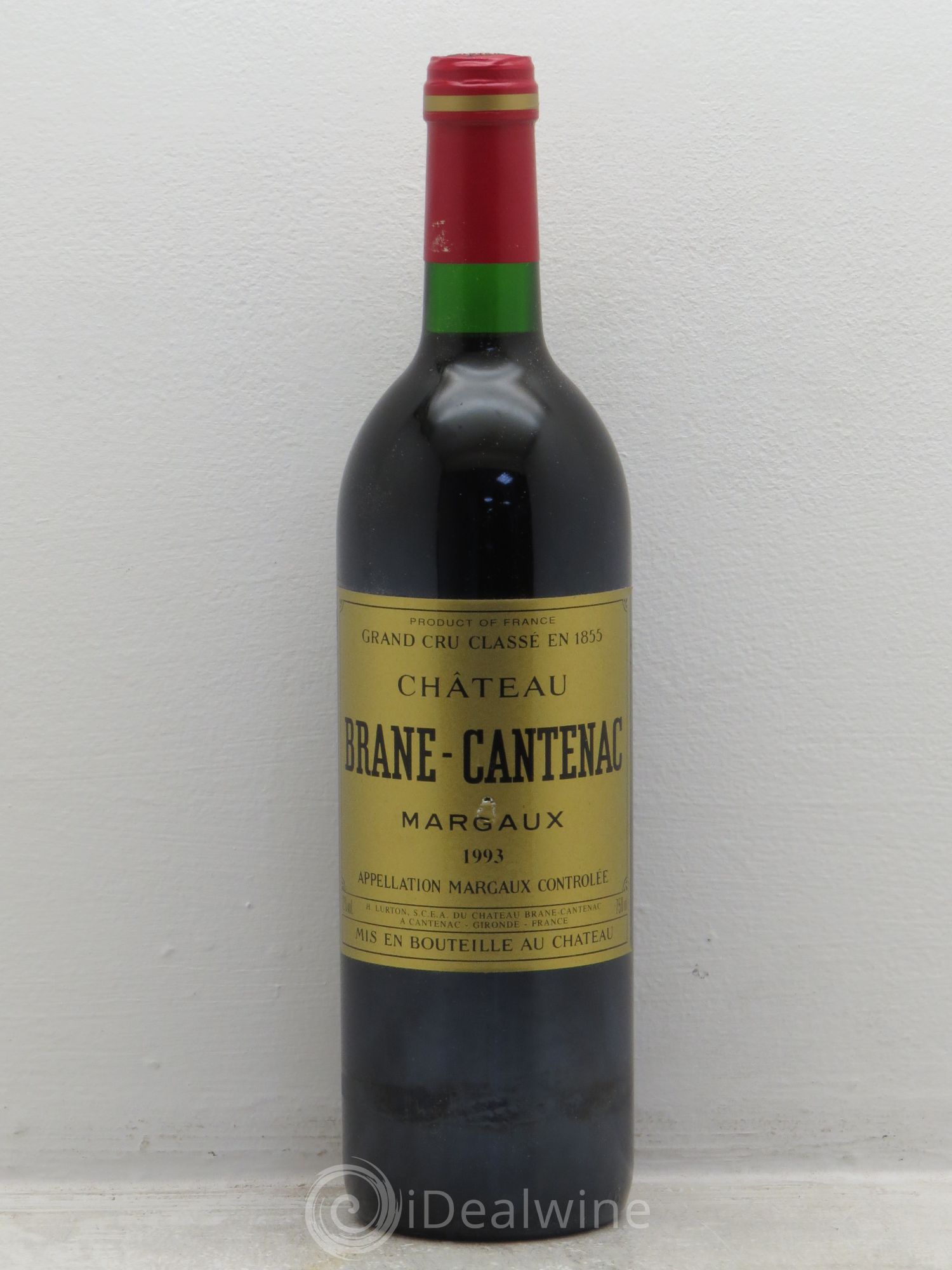 Château Brane Cantenac 2ème Grand Cru Classé 1993 - Lot de 6 bouteilles - 0